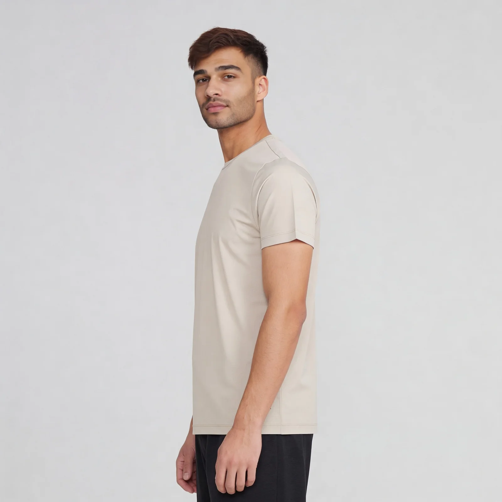 Structured Crew Neck T-Shirt - Image 15