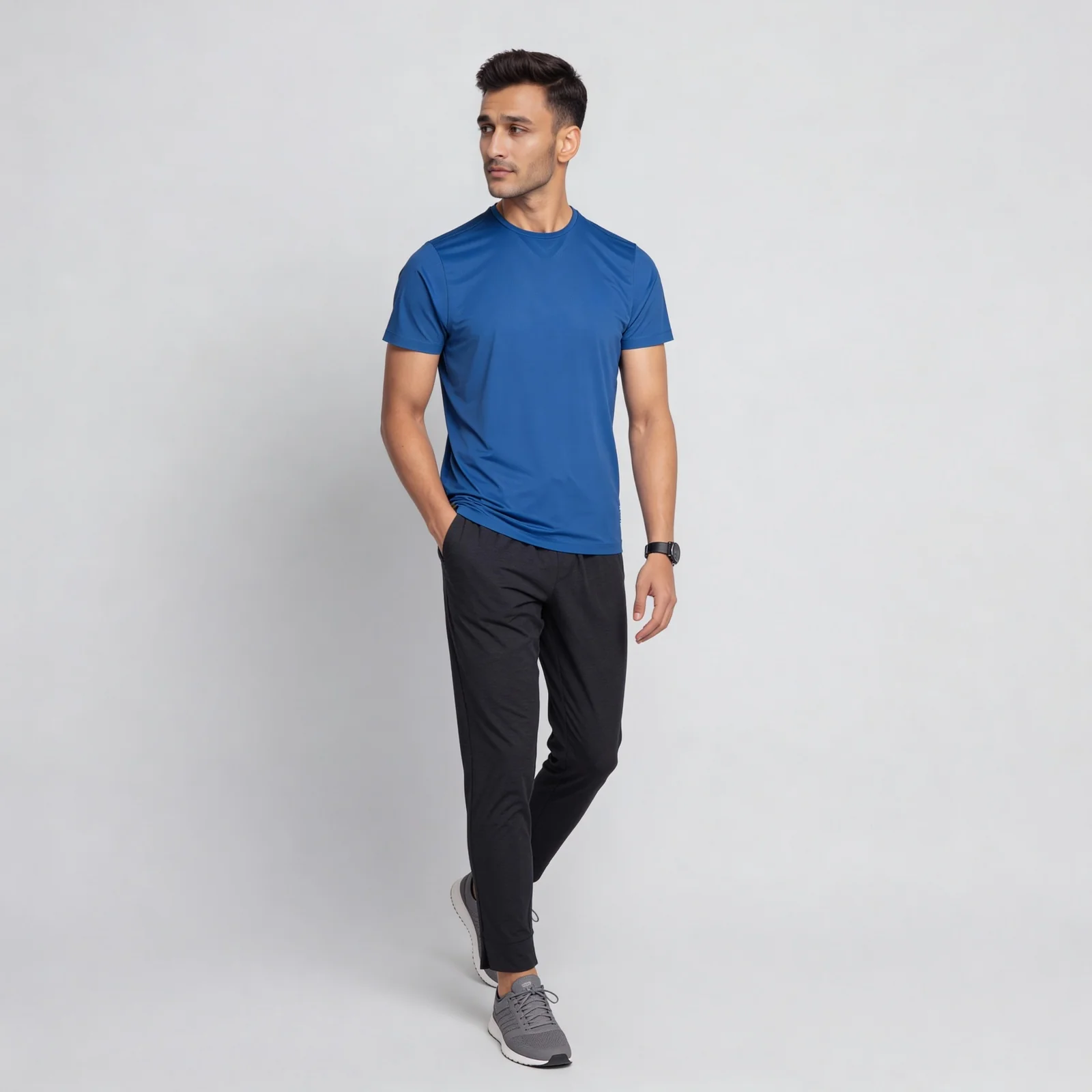 Structured Crew Neck T-Shirt - Image 16