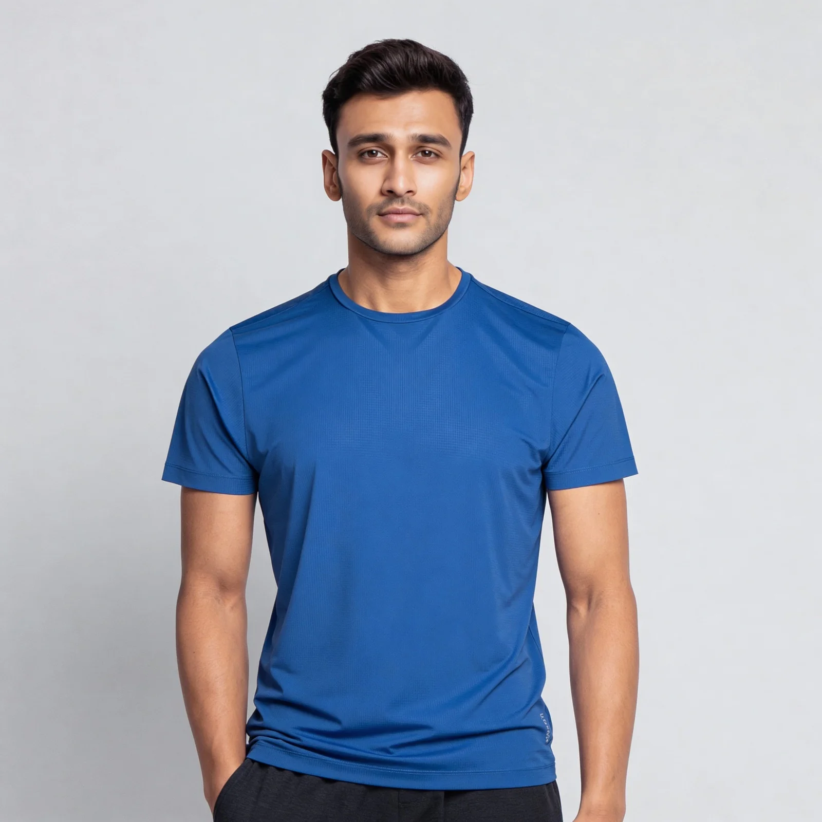 Structured Crew Neck T-Shirt - Image 17