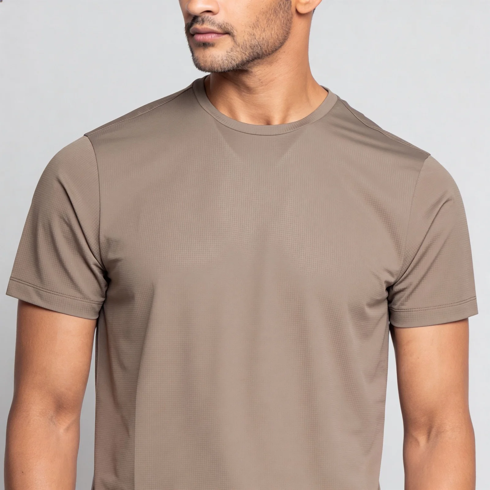 Structured Crew Neck T-Shirt - Image 24