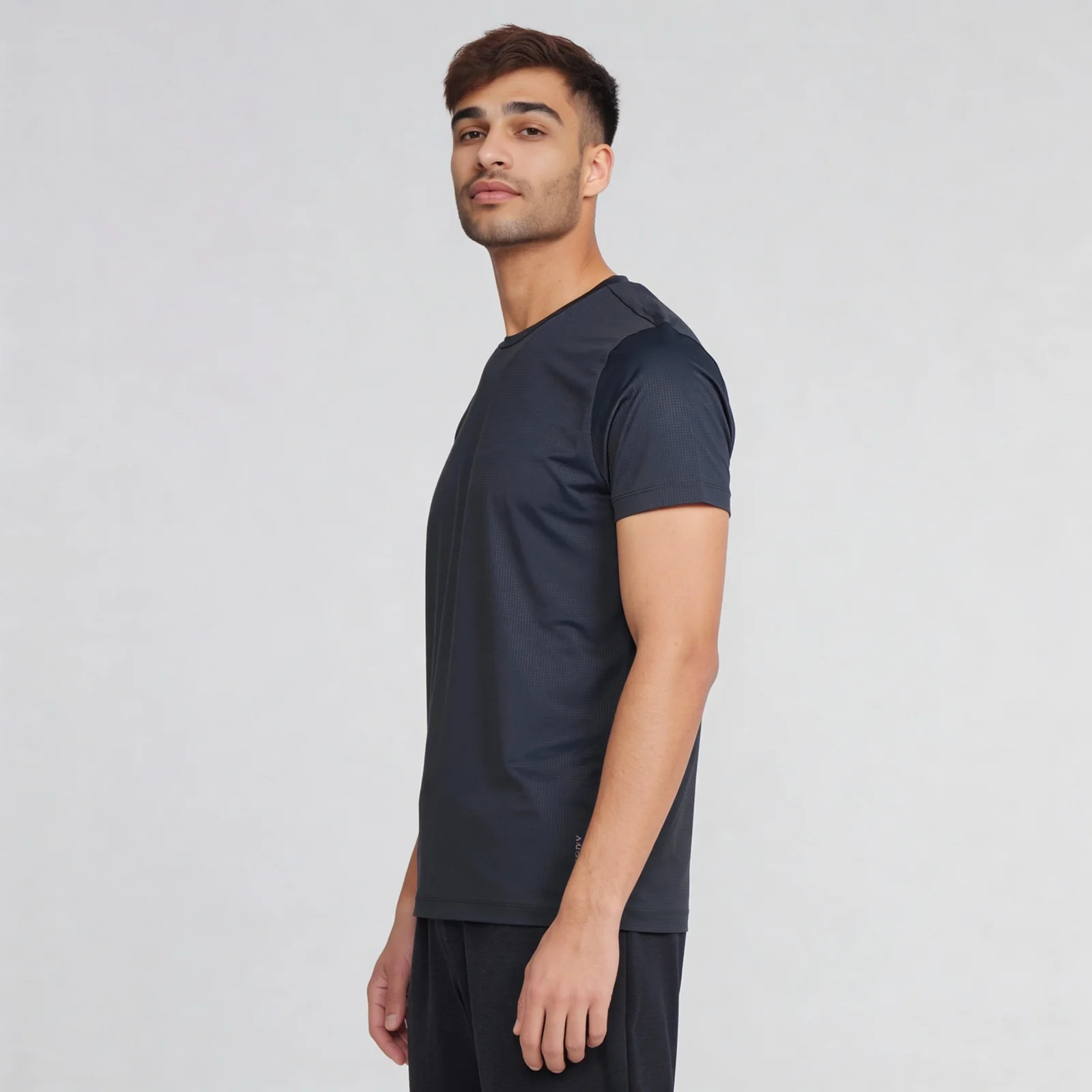 Structured Crew Neck T-Shirt - Image 30