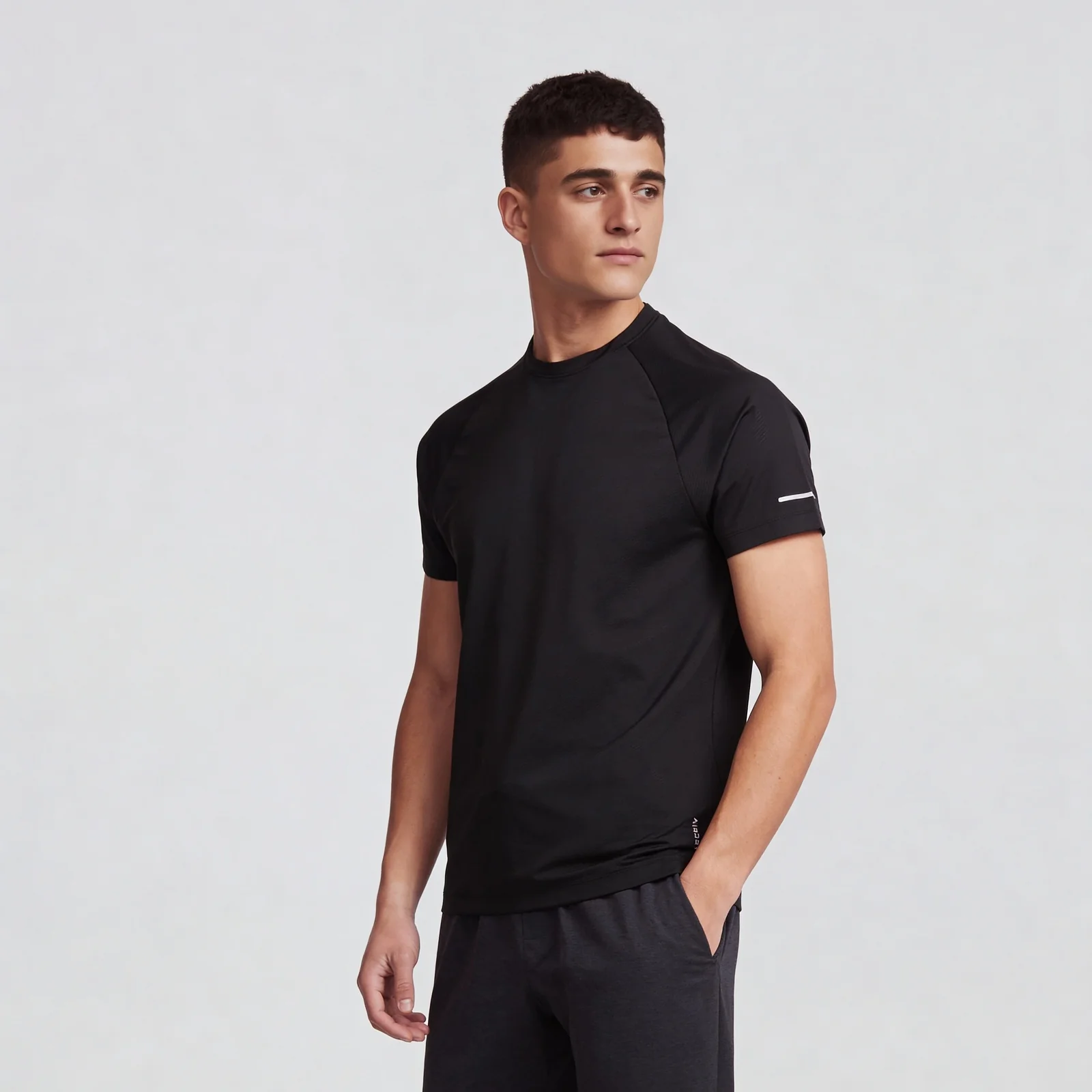 Structured Crew Neck T-Shirt - Image 10