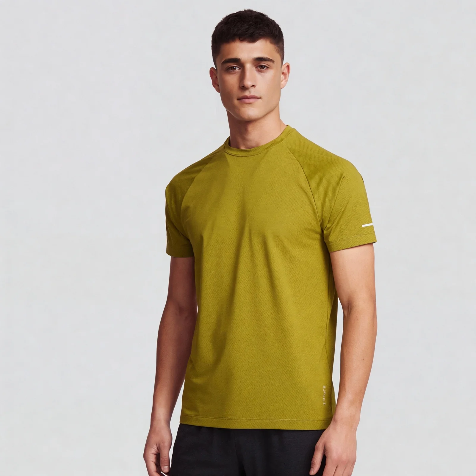 Structured Crew Neck T-Shirt - Image 12