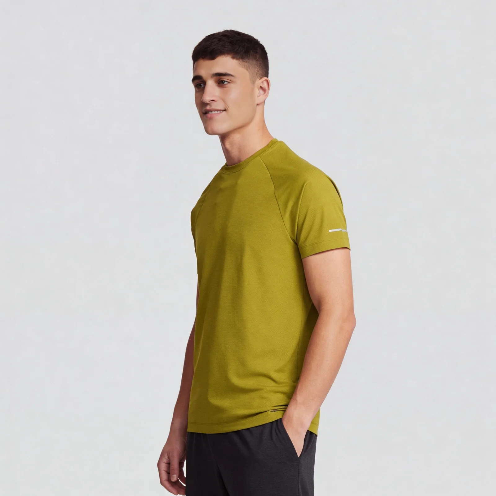 Structured Crew Neck T-Shirt - Image 15