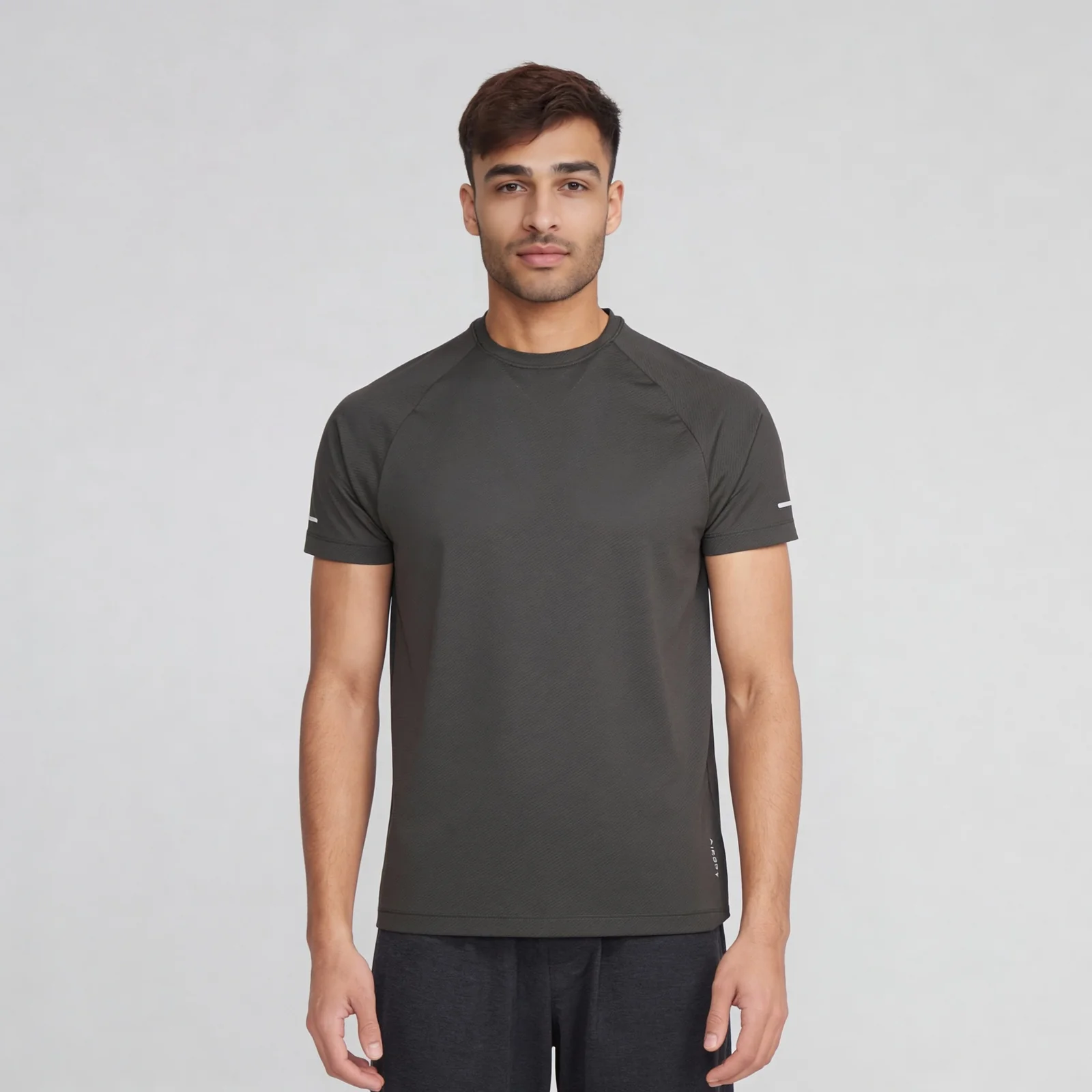 Structured Crew Neck T-Shirt - Image 17