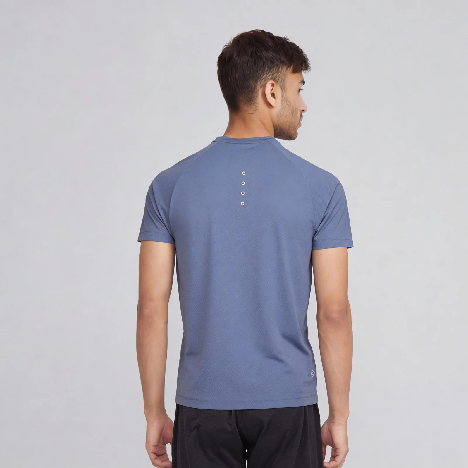 Structured Crew Neck T-Shirt - Image 3