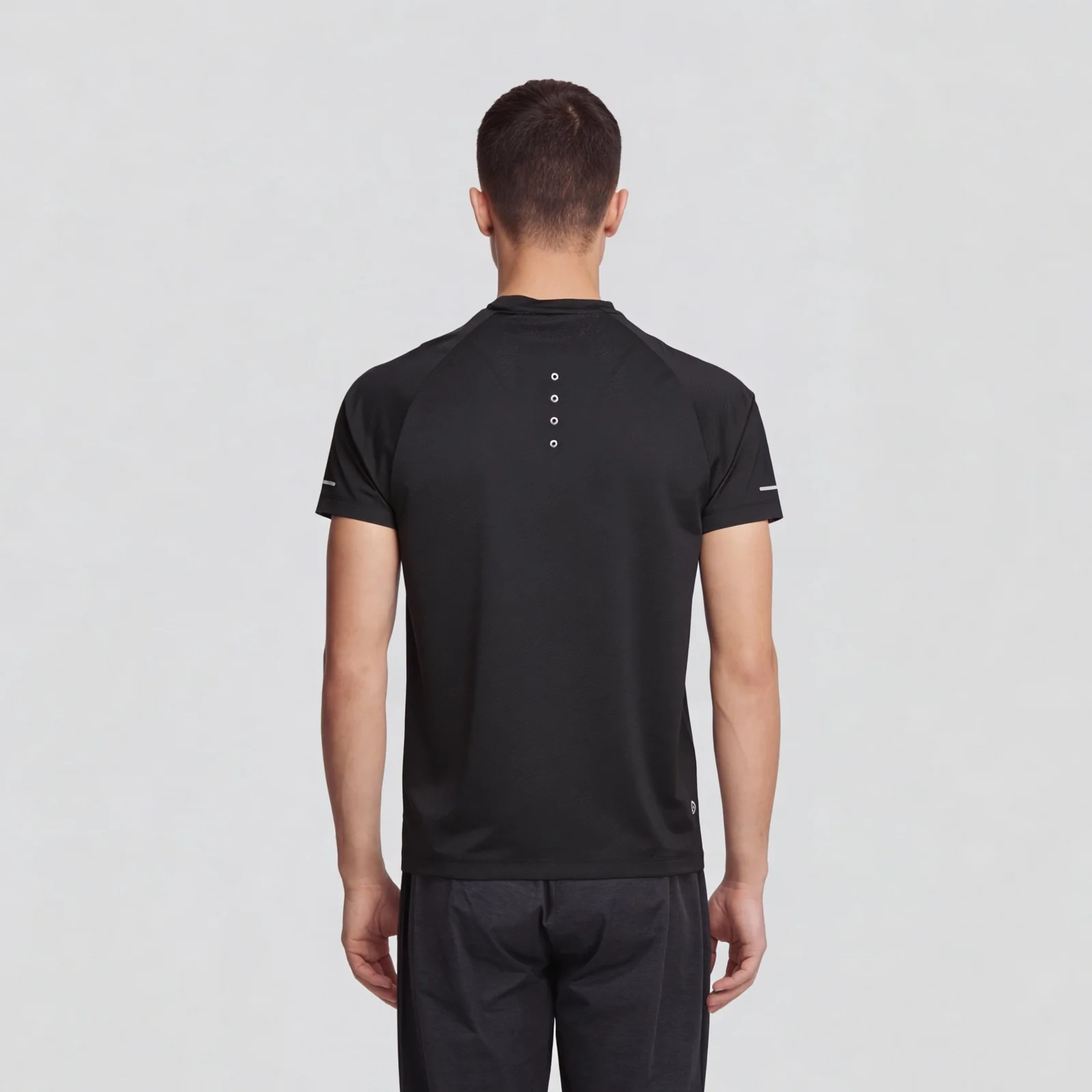 Structured Crew Neck T-Shirt - Image 8