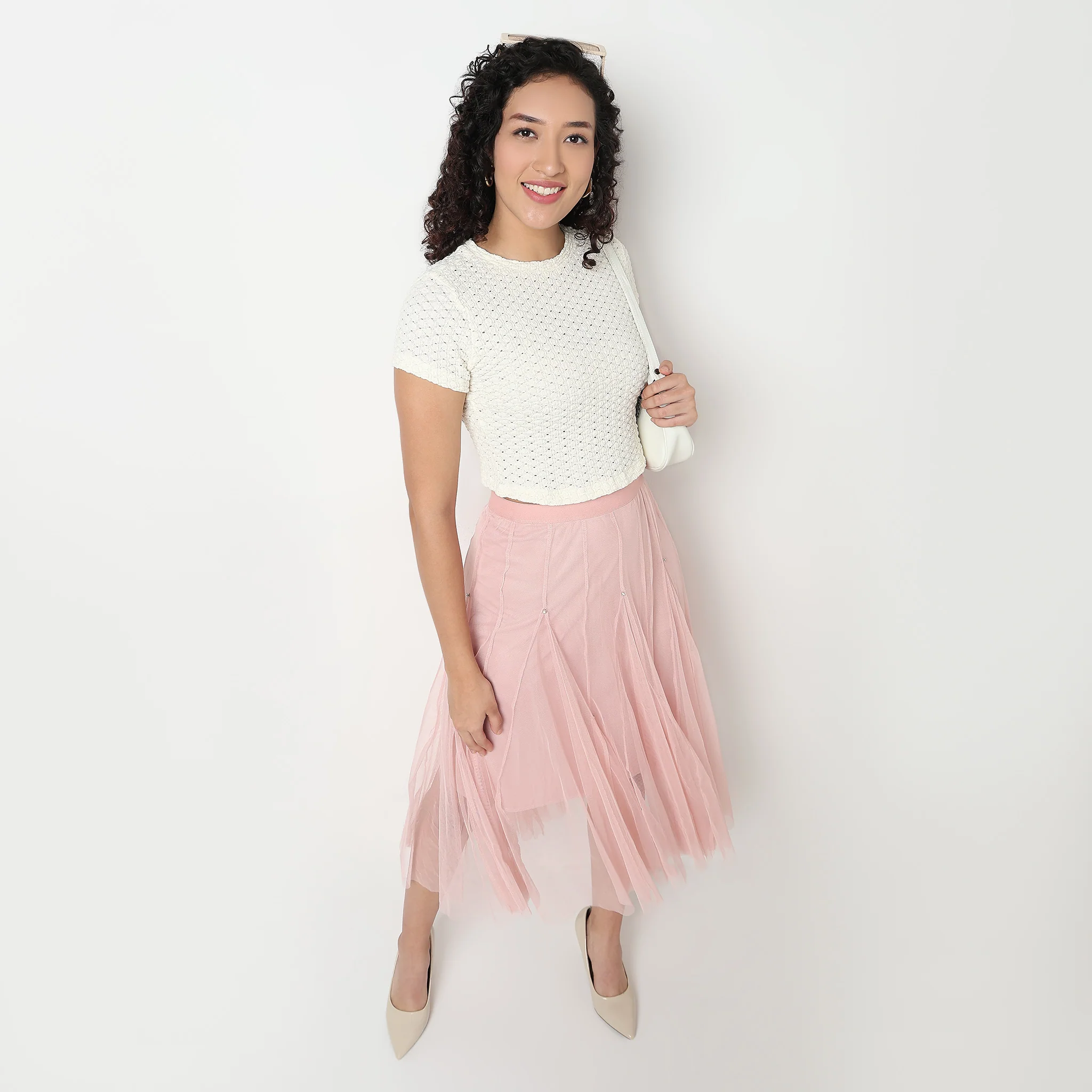 Structured Cropped T-Shirt - Image 7