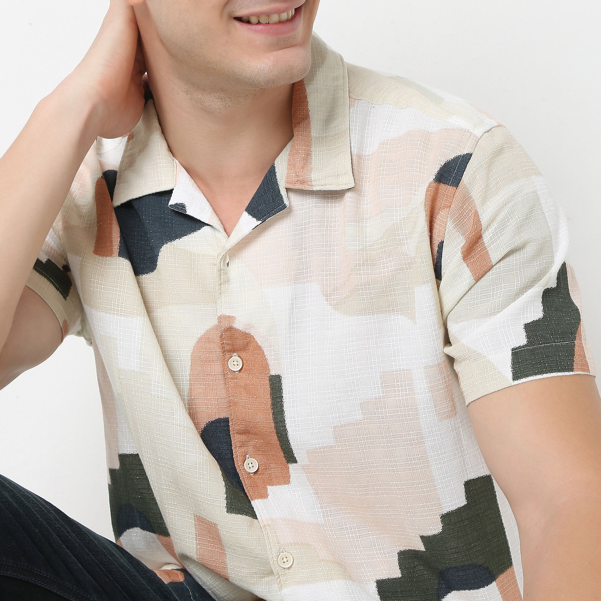 Structured Cuban Retreat Shirt - Image 4