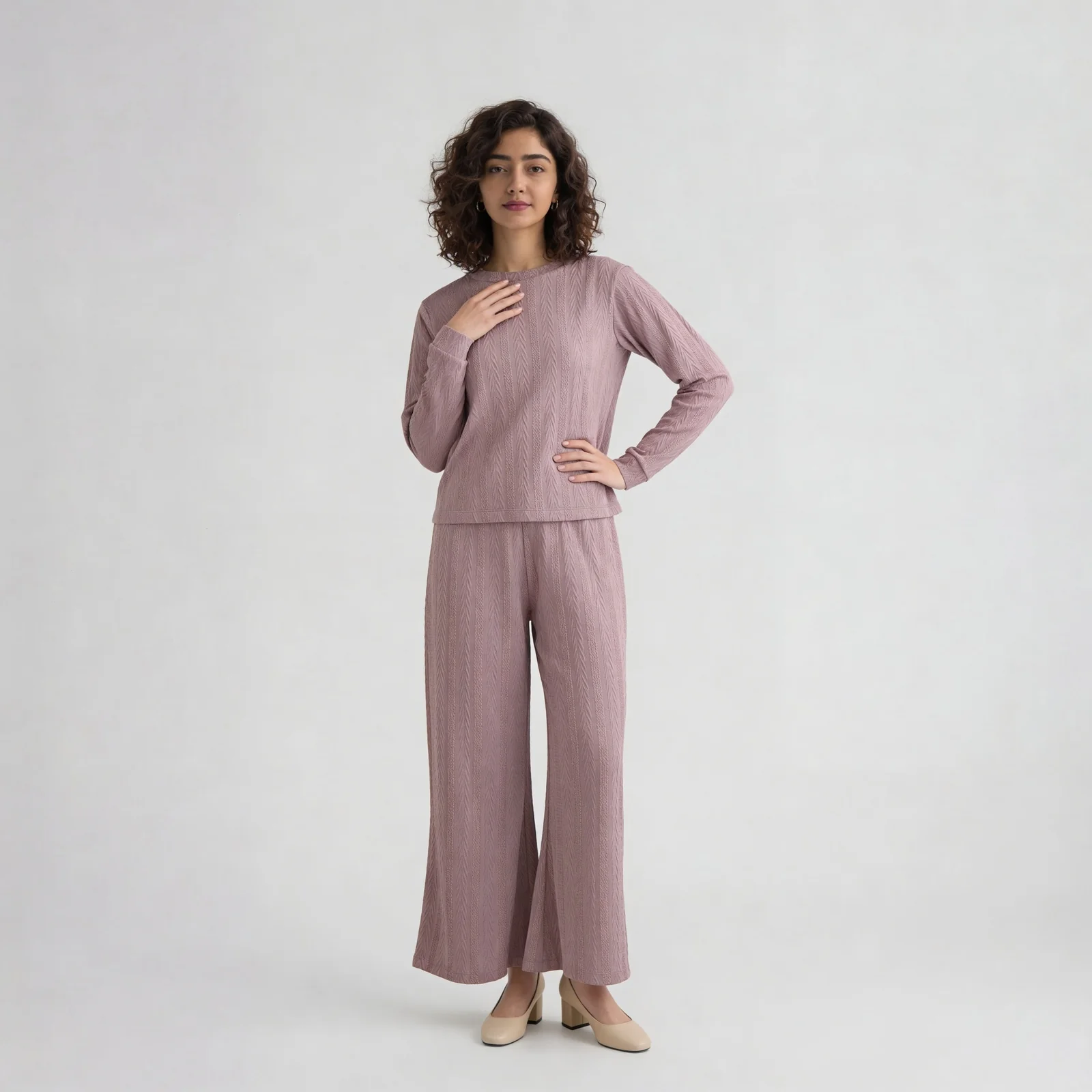 Structured Full Sleeve Lounge T-Shirt - Image 6