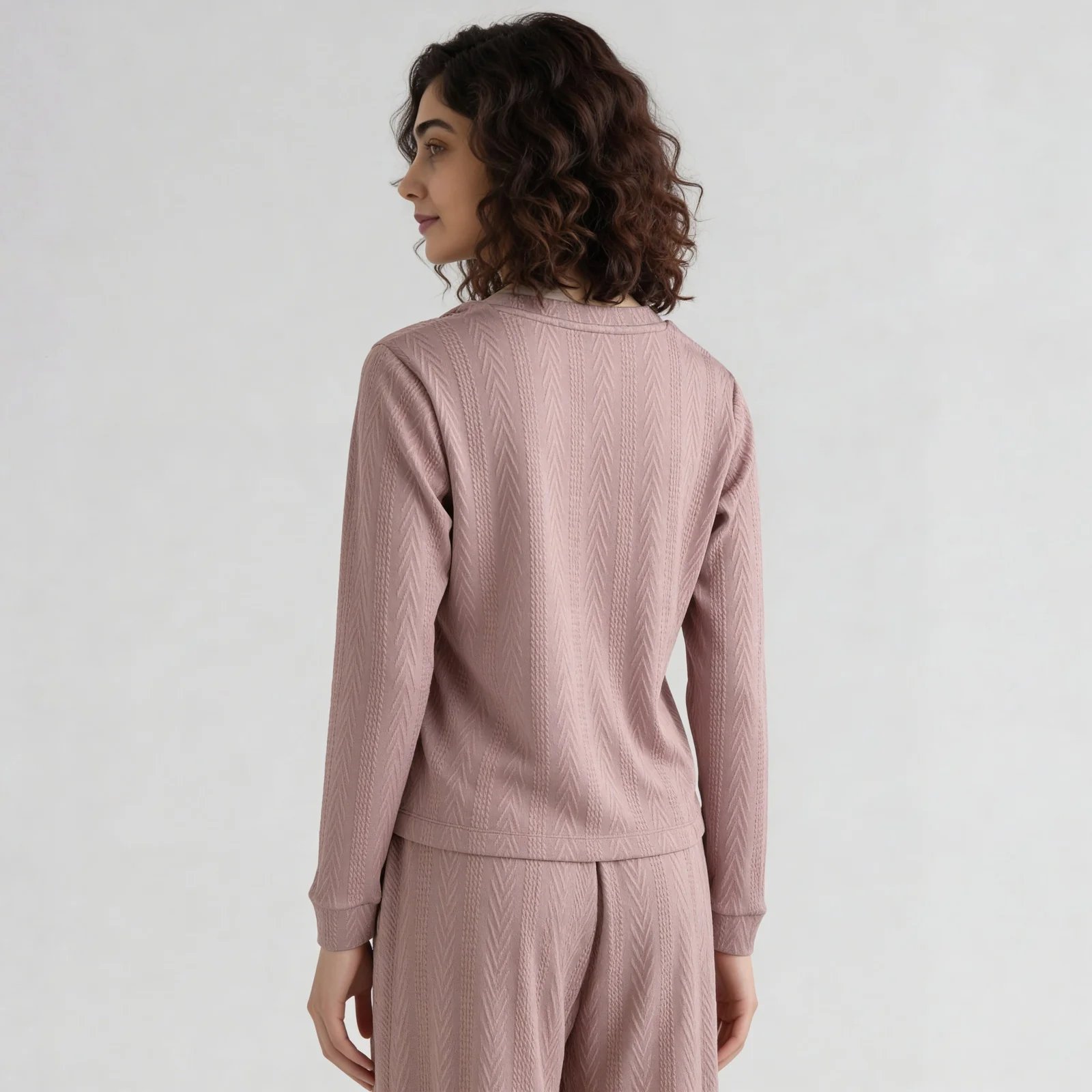 Structured Full Sleeve Lounge T-Shirt - Image 8
