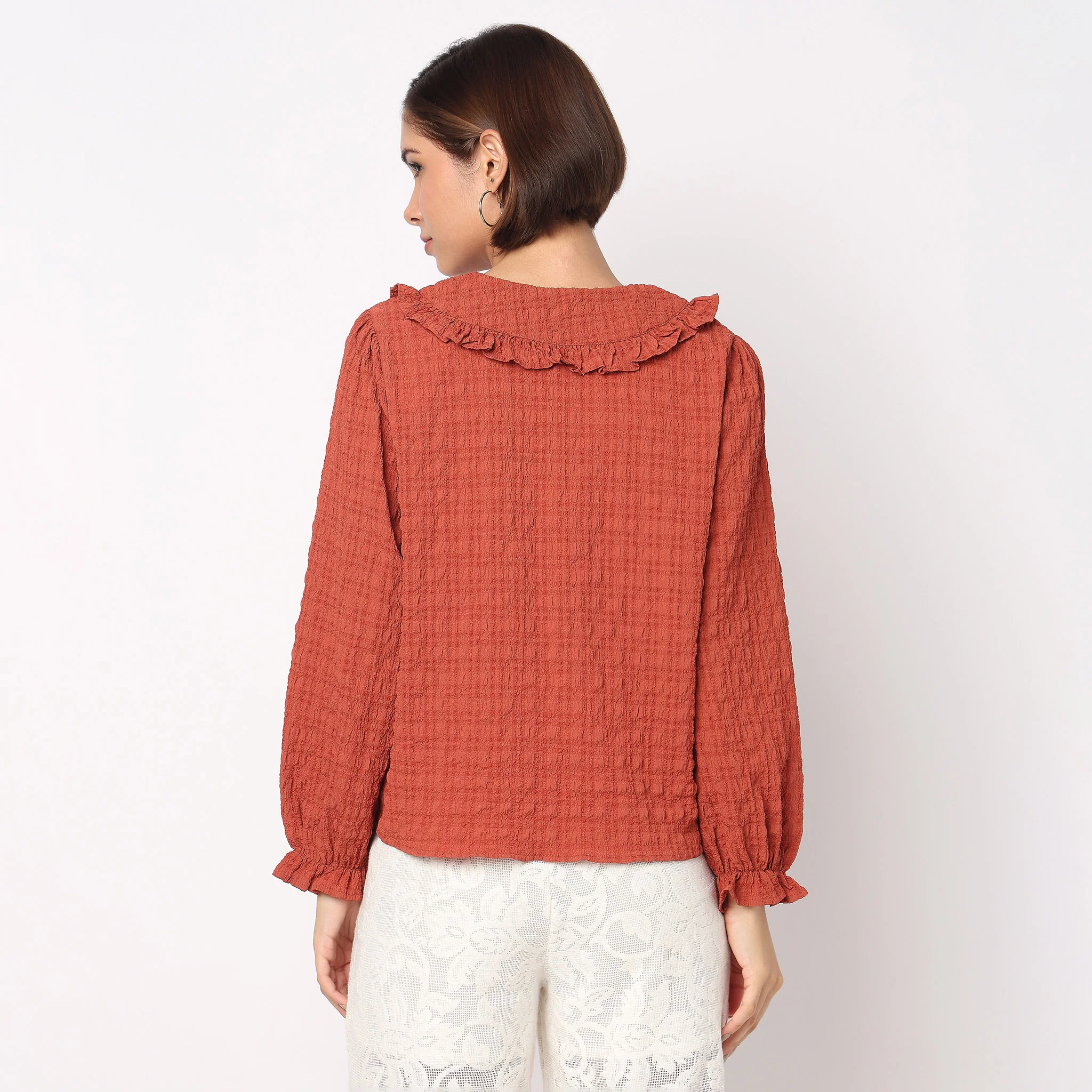Structured Full Sleeve Shirt - Image 3
