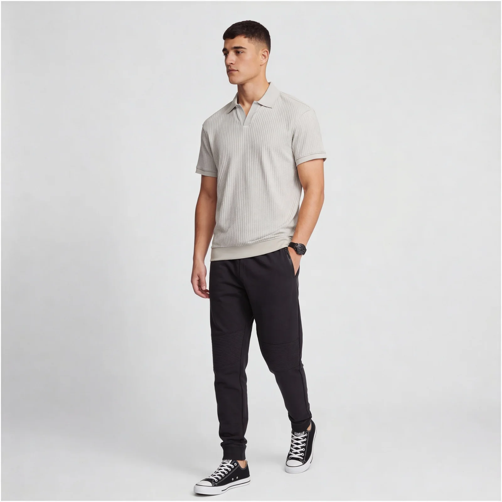 Structured Island Polo T-Shirt - Image 6