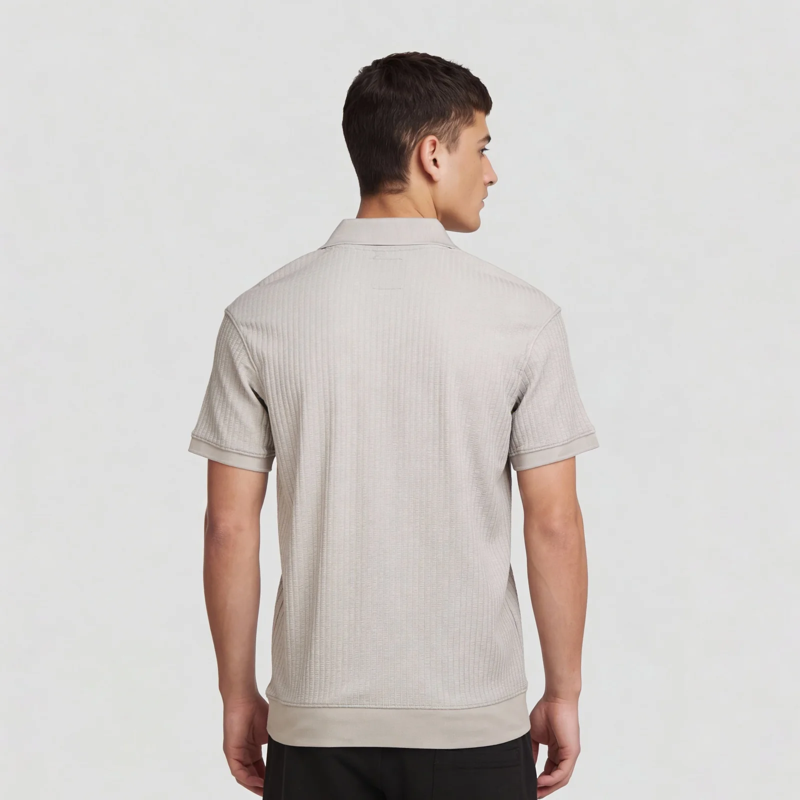 Structured Island Polo T-Shirt - Image 8