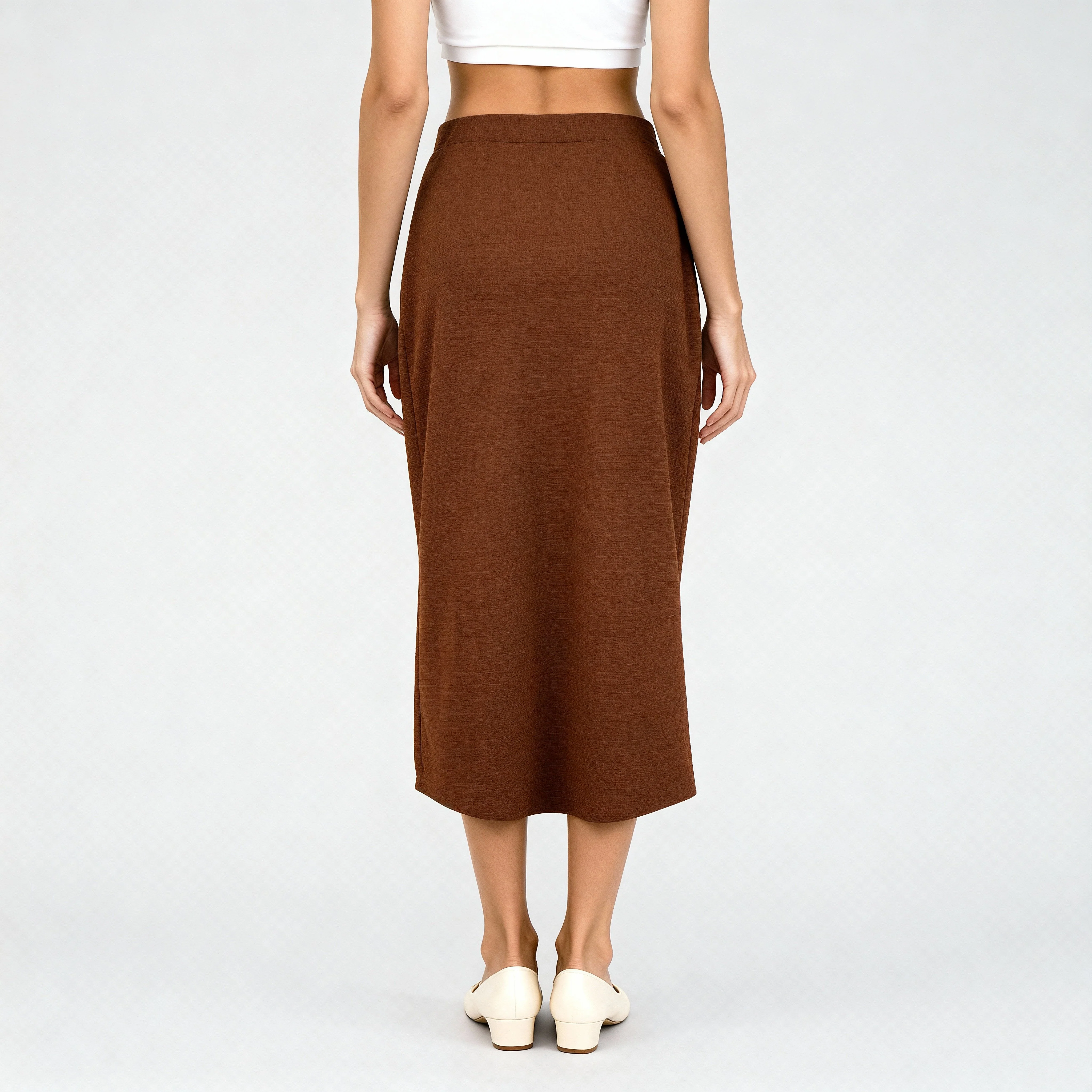 Structured Knitted Skirt - Image 3