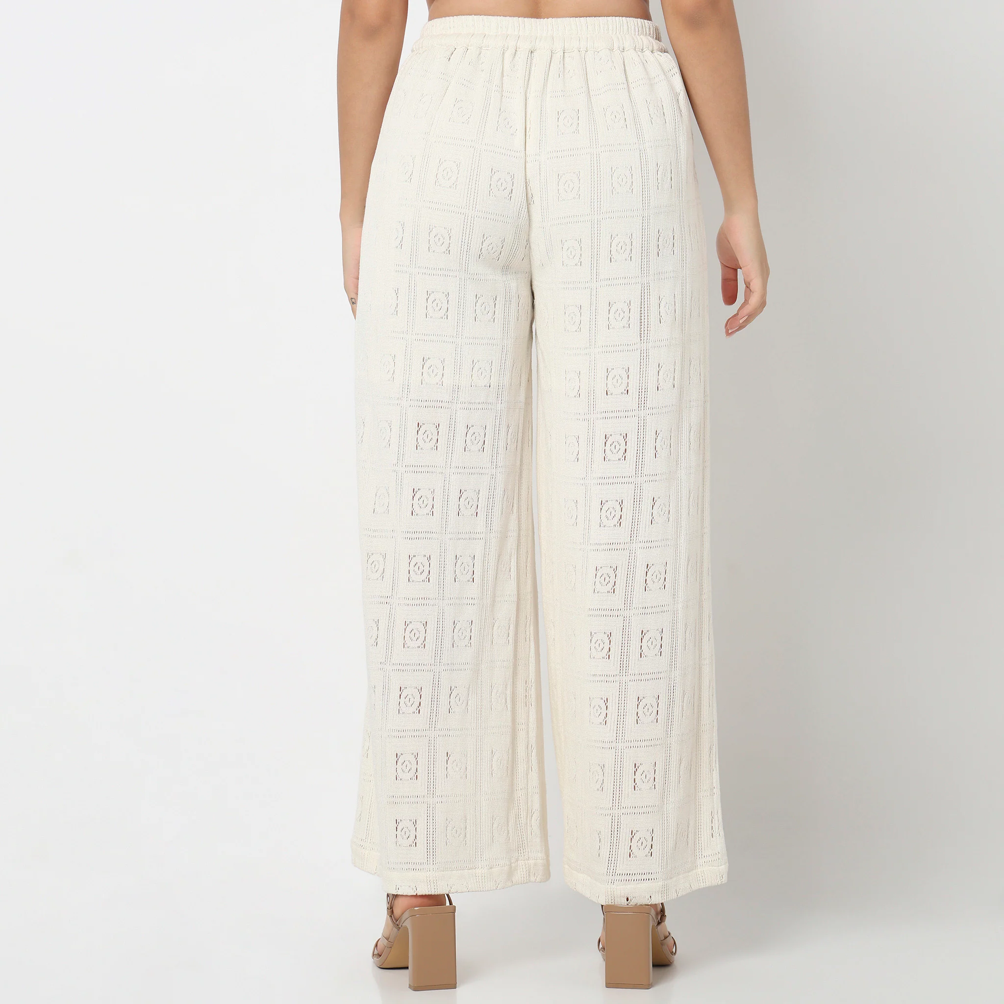 Structured Lace Palazzo - Image 3