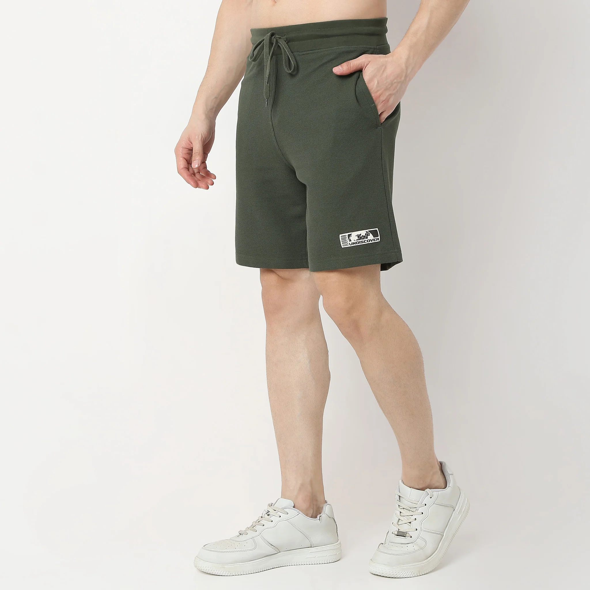 Regular Fit Structured Shorts - Image 5