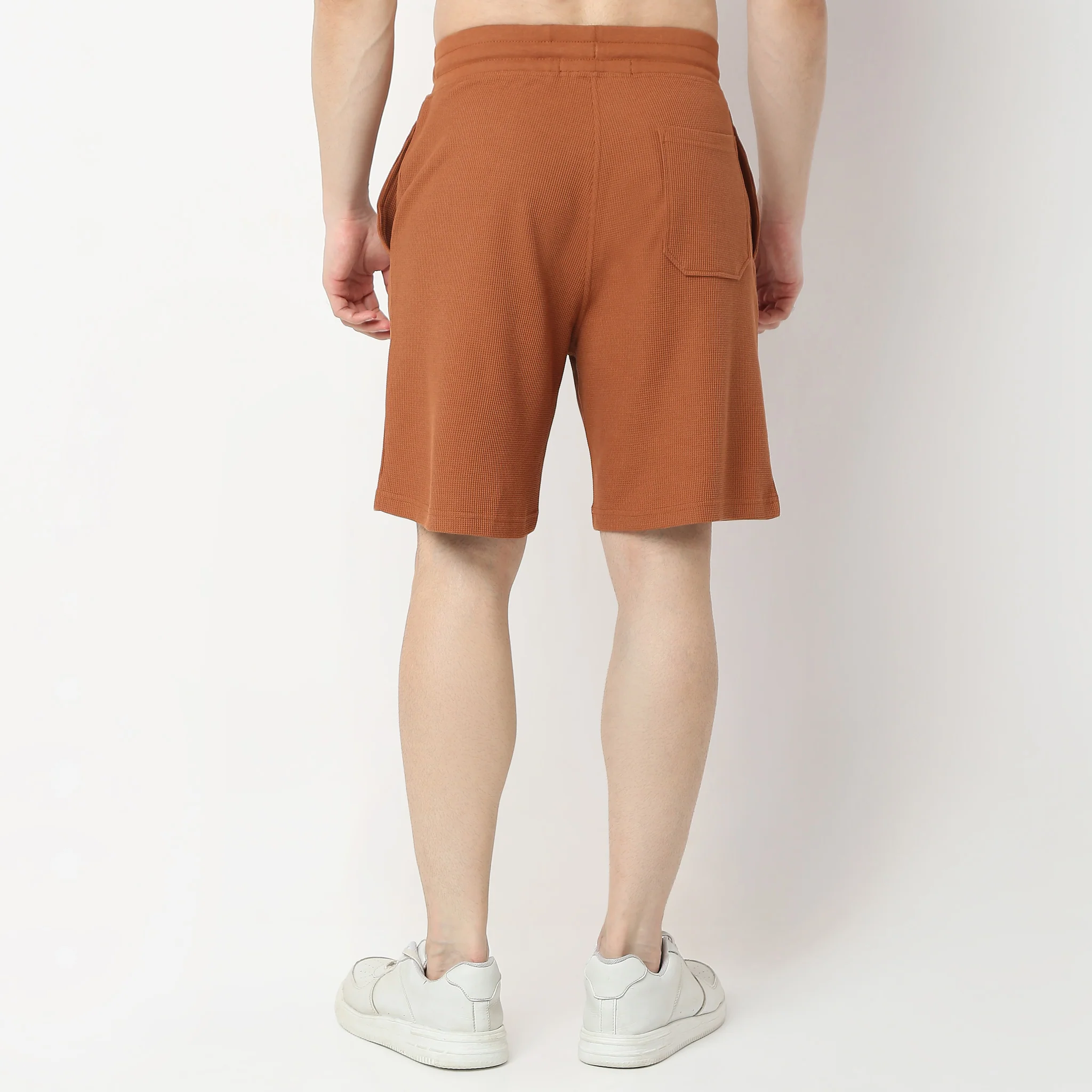 Regular Fit Structured Shorts - Image 8