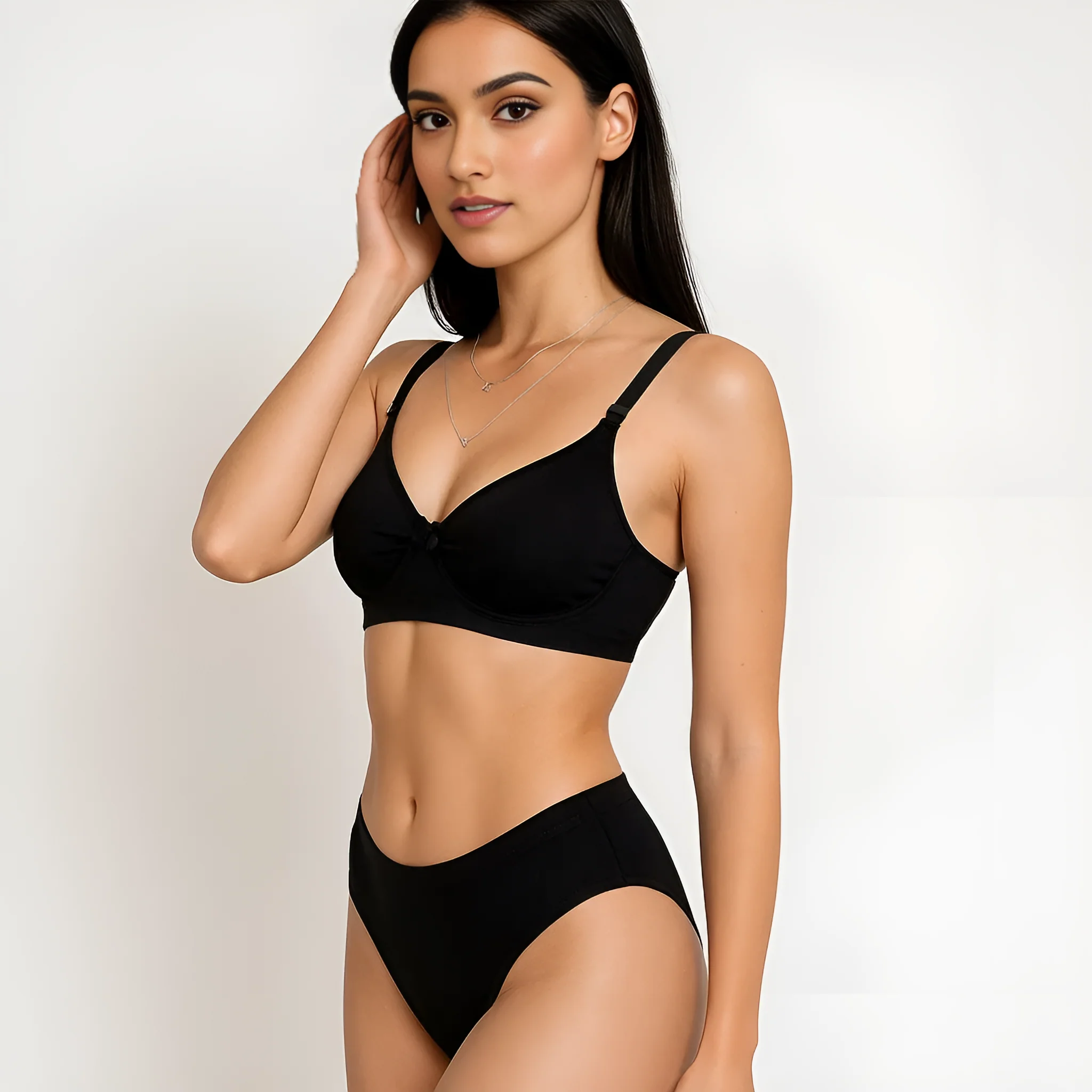 Full Coverage Non Padded Non Wired T shirt Bra - Image 6