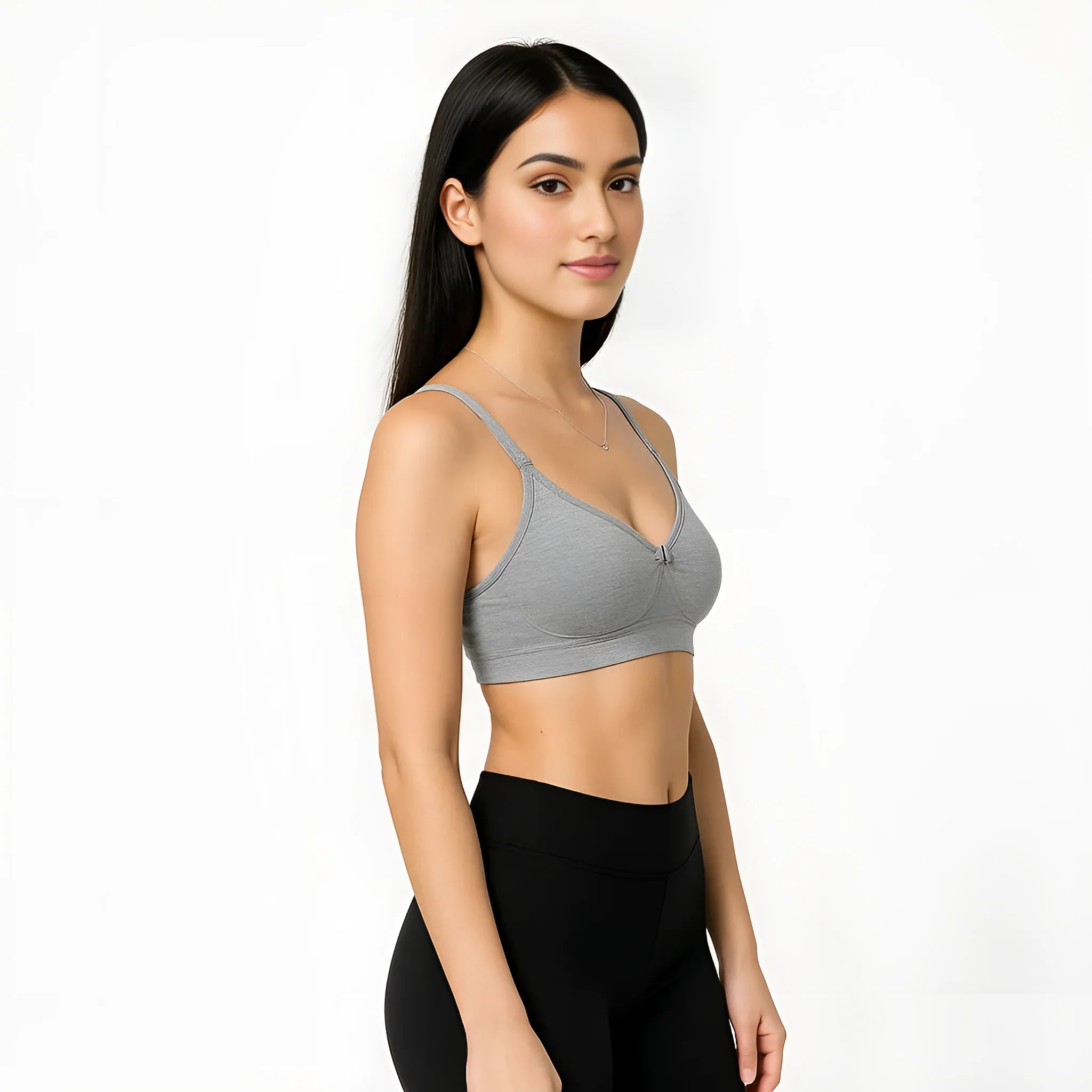 Full Coverage Non Padded Non Wired T shirt Bra - Image 9