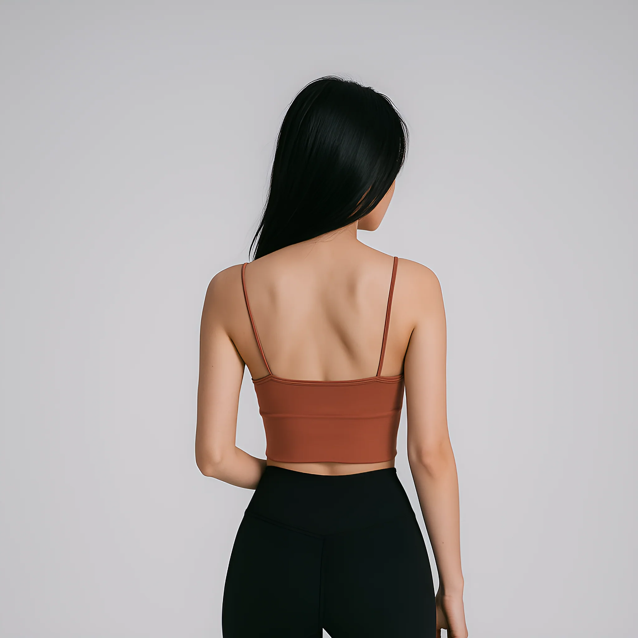Seamless Beginner Cami With Plunge Neckline - Image 3