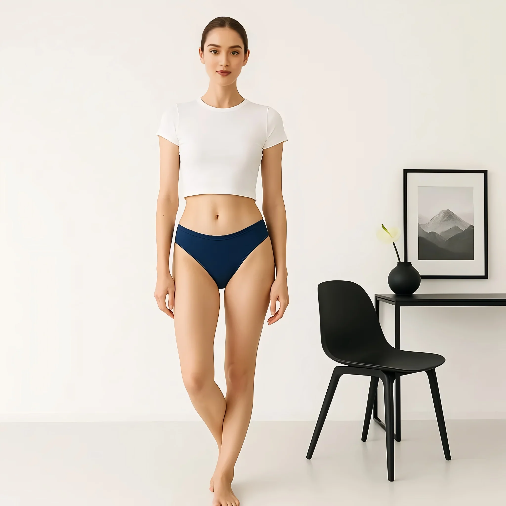Solid Bikini Panties - Pack of 3