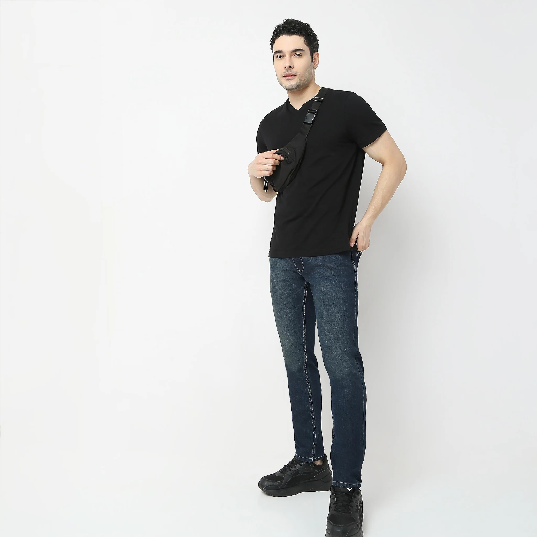 Union of Denim® - Tapered Fit Fade Acid Crop Length Jeans - Image 11