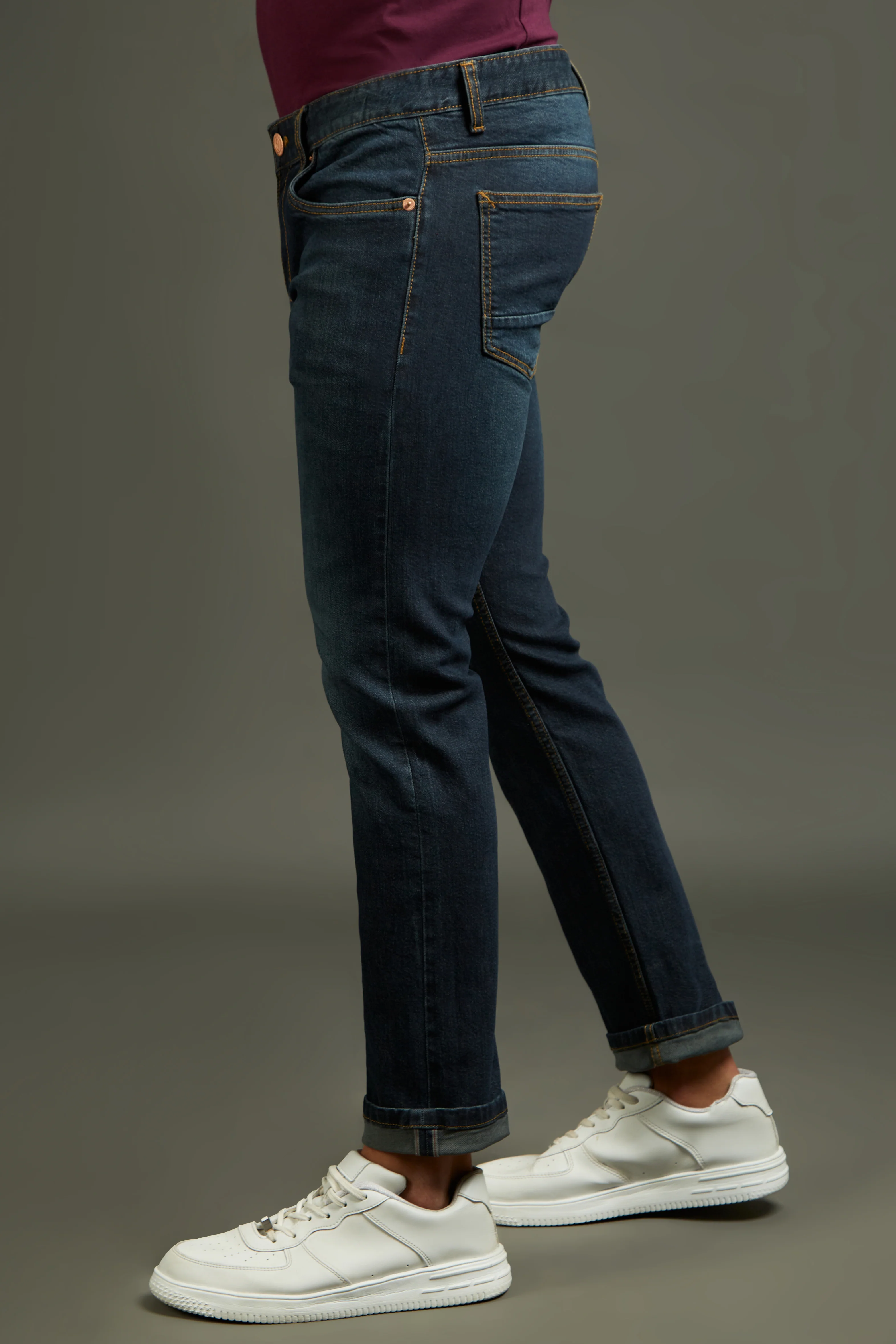 Tapered Crop Fit Selvedge Denim - Image 37