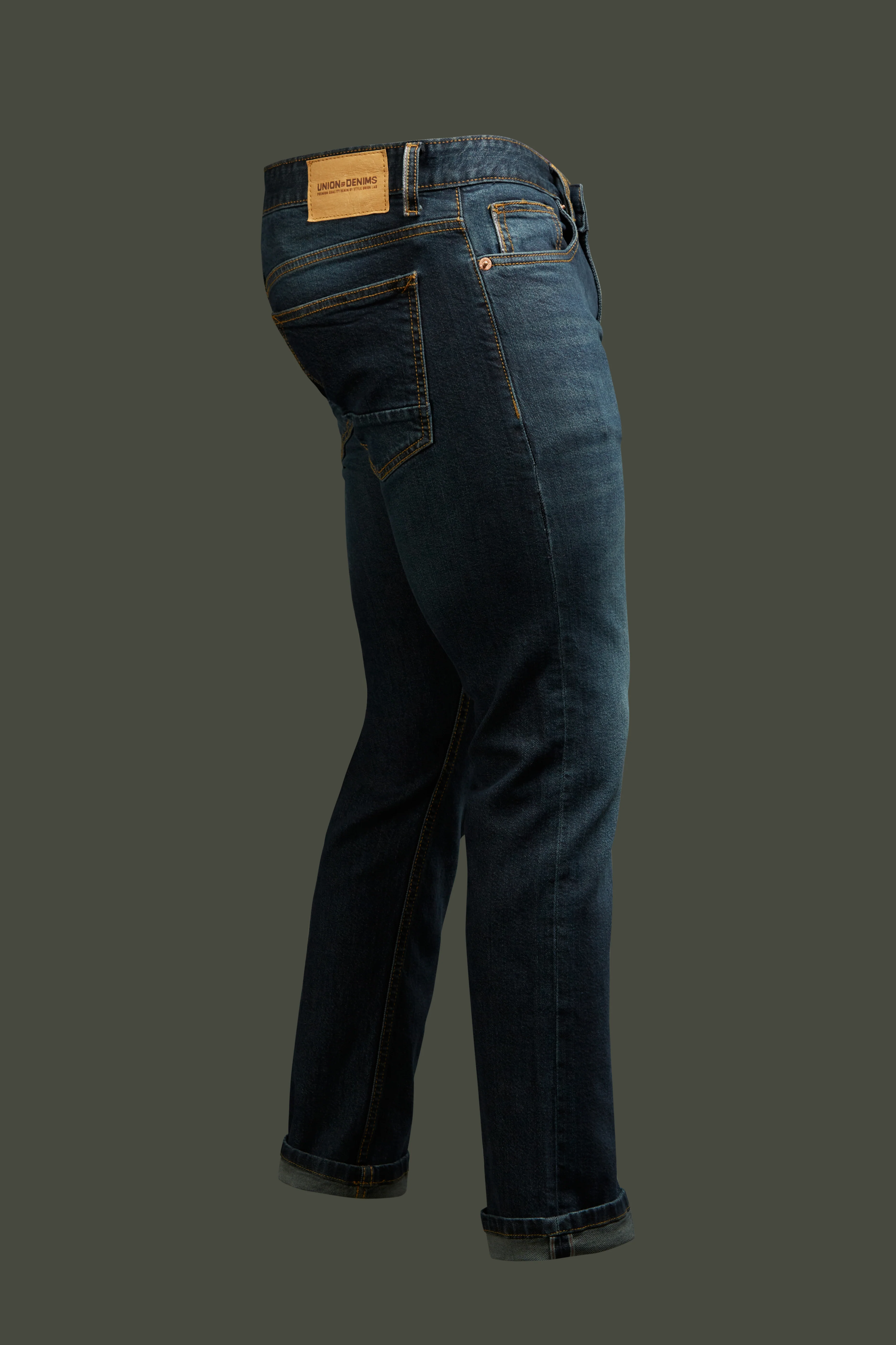 Tapered Crop Fit Selvedge Denim - Image 38