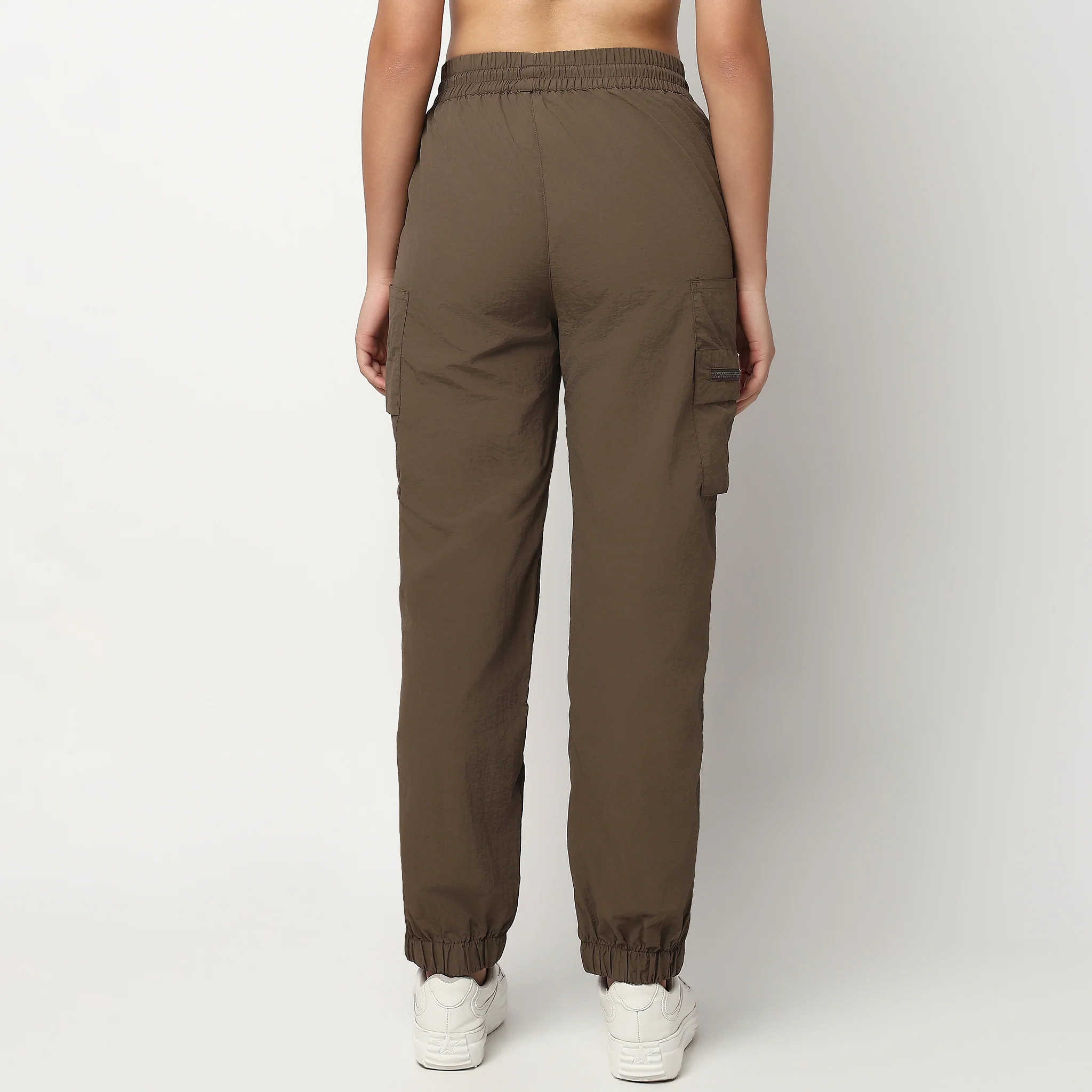 Solid Full Length Tech Joggers - Image 3