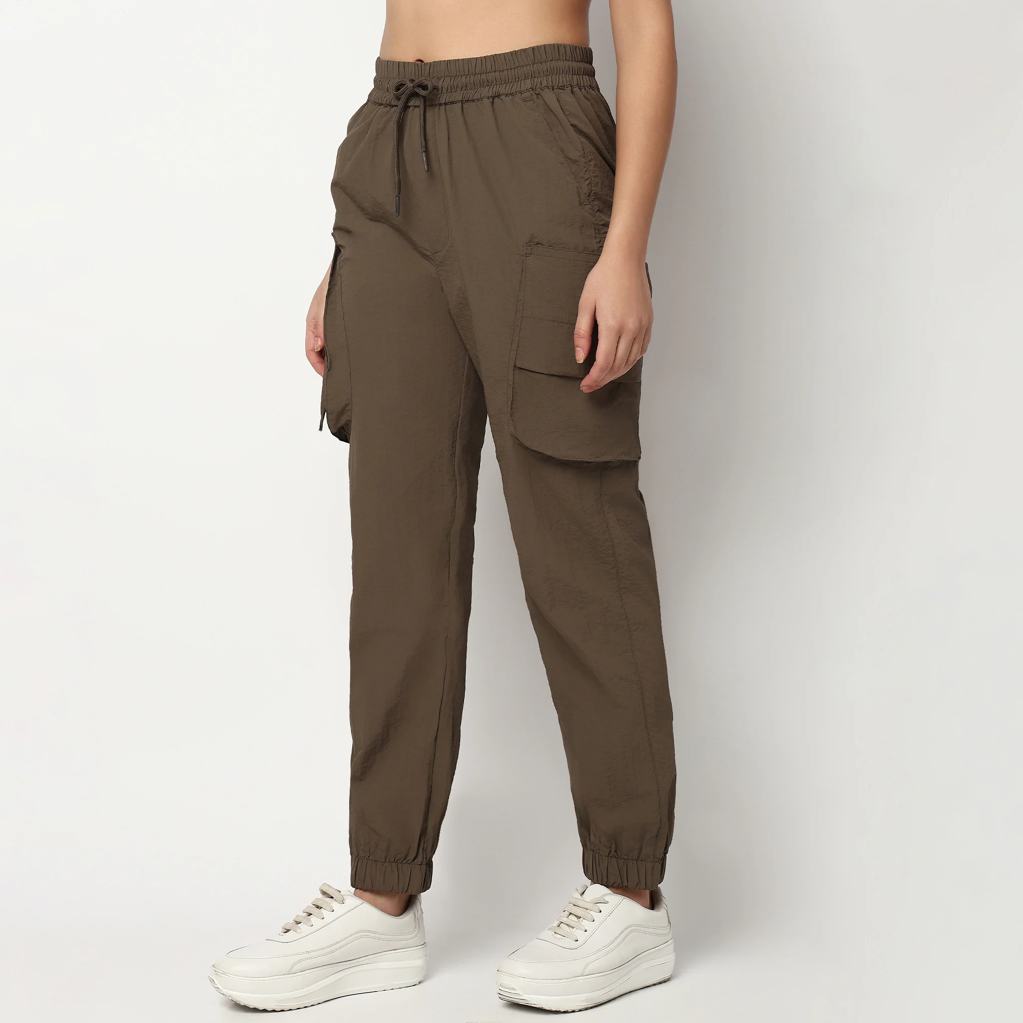 Solid Full Length Tech Joggers - Image 5