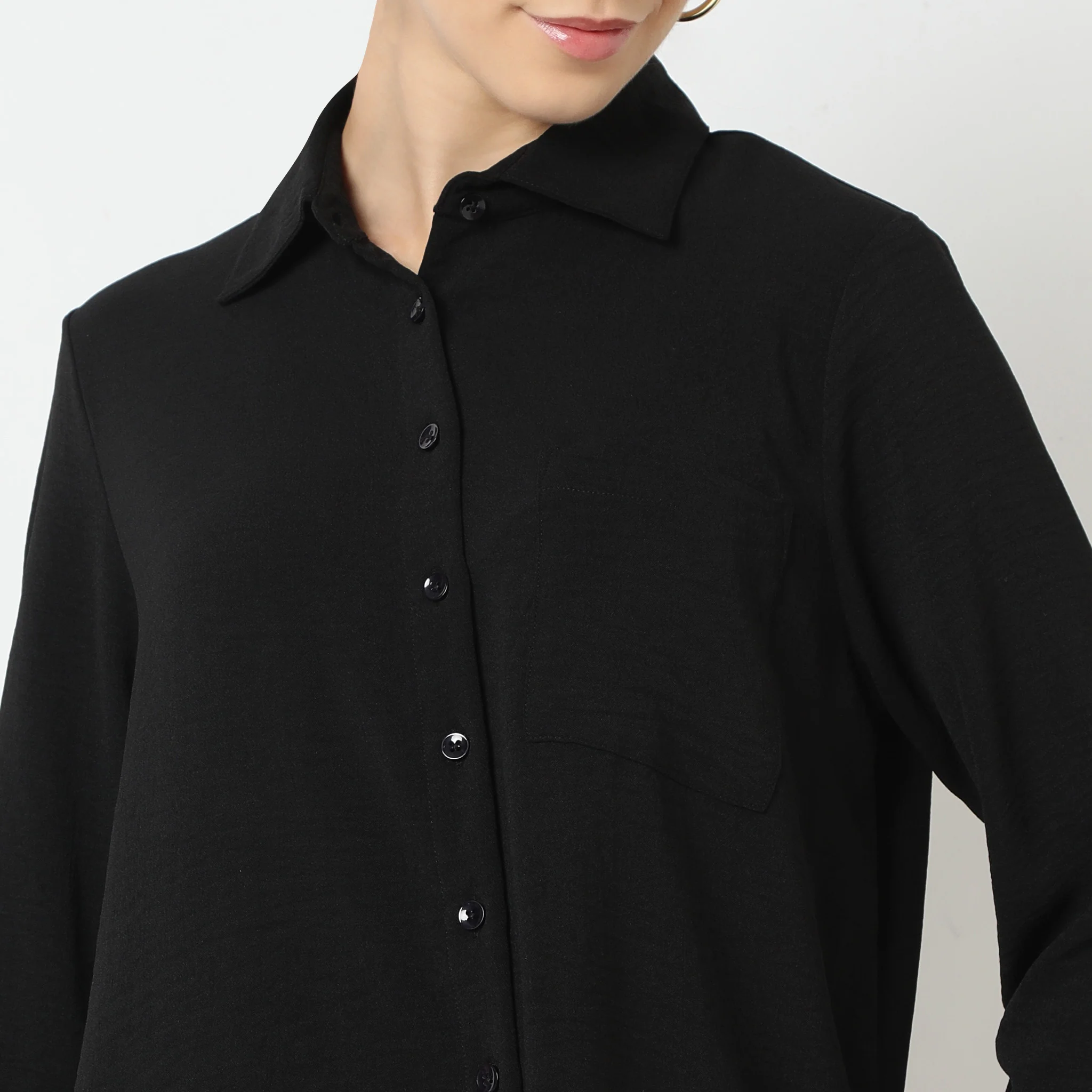 Textured Regular Full Sleeve Shirt - Image 10