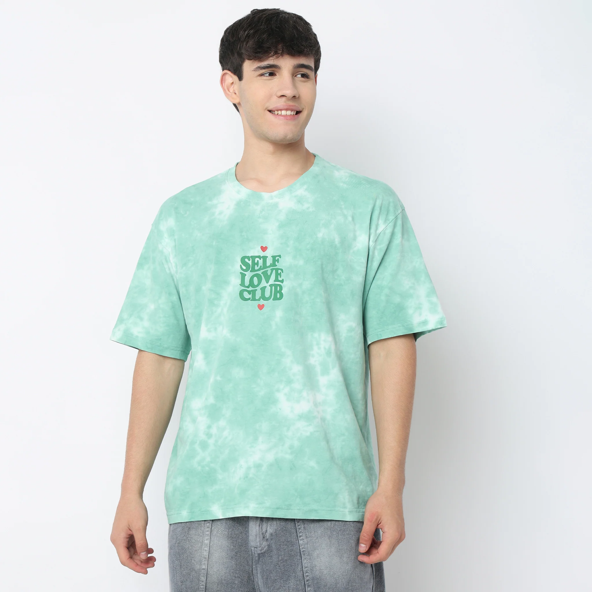 Tie And Dye Oversize T-Shirt - Image 2