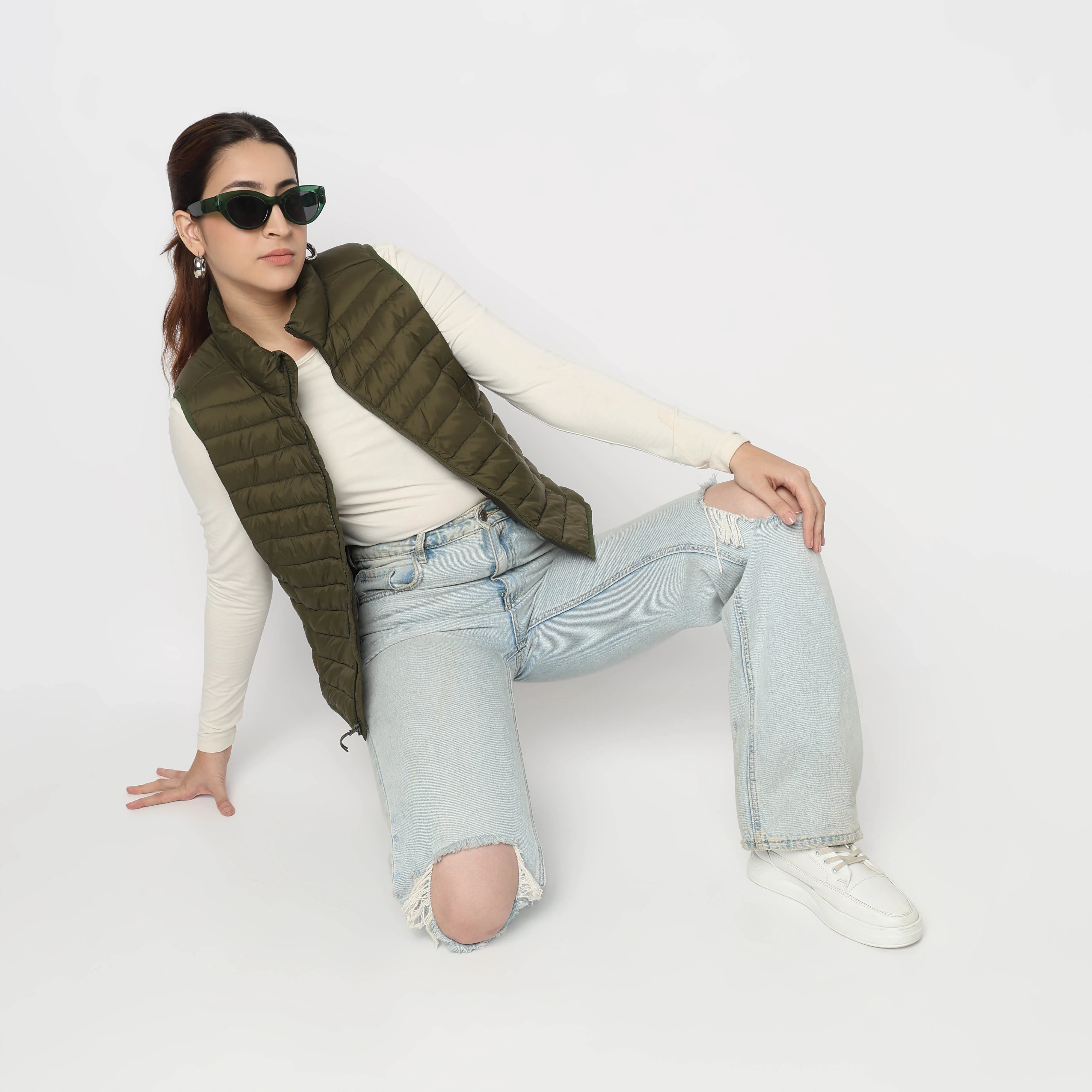 Heat-X UltraPuff Sleeveless Puffer Gilet (Jacket) - Water Repellant Fabric with Zippered Hand Pockets - Image 13