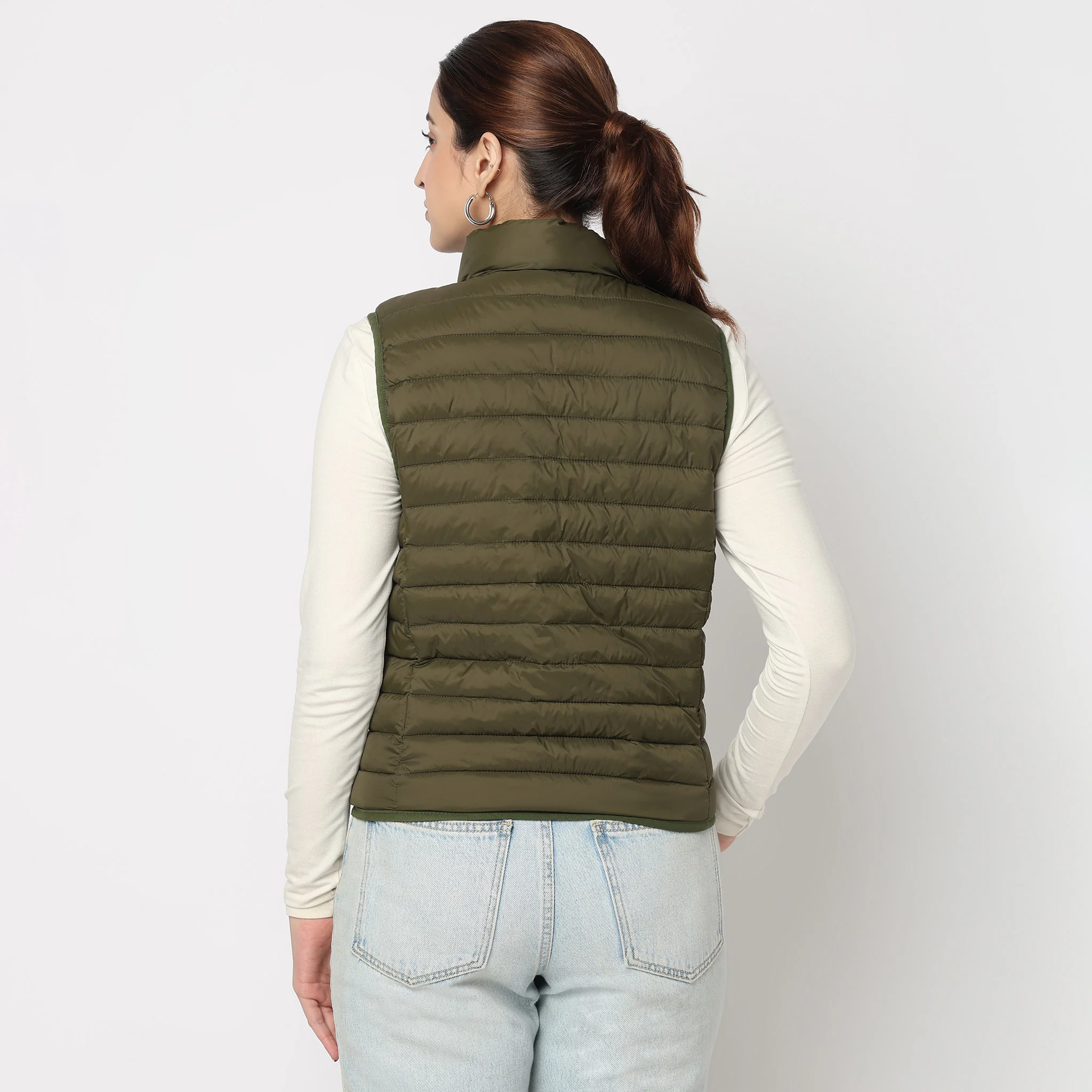 Heat-X UltraPuff Sleeveless Puffer Gilet (Jacket) - Water Repellant Fabric with Zippered Hand Pockets - Image 15