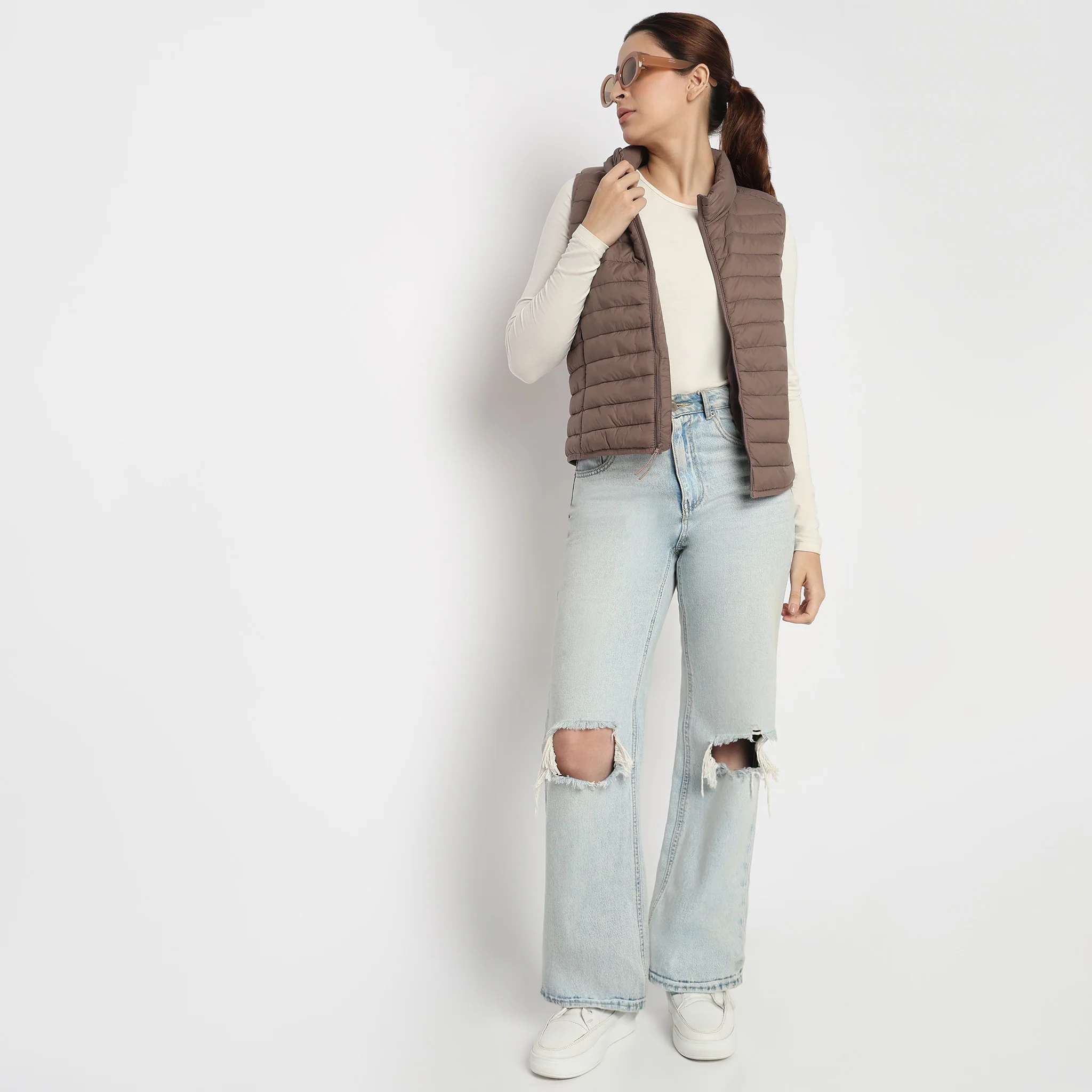 Heat-X UltraPuff Sleeveless Puffer Gilet (Jacket) - Water Repellant Fabric with Zippered Hand Pockets - Image 7