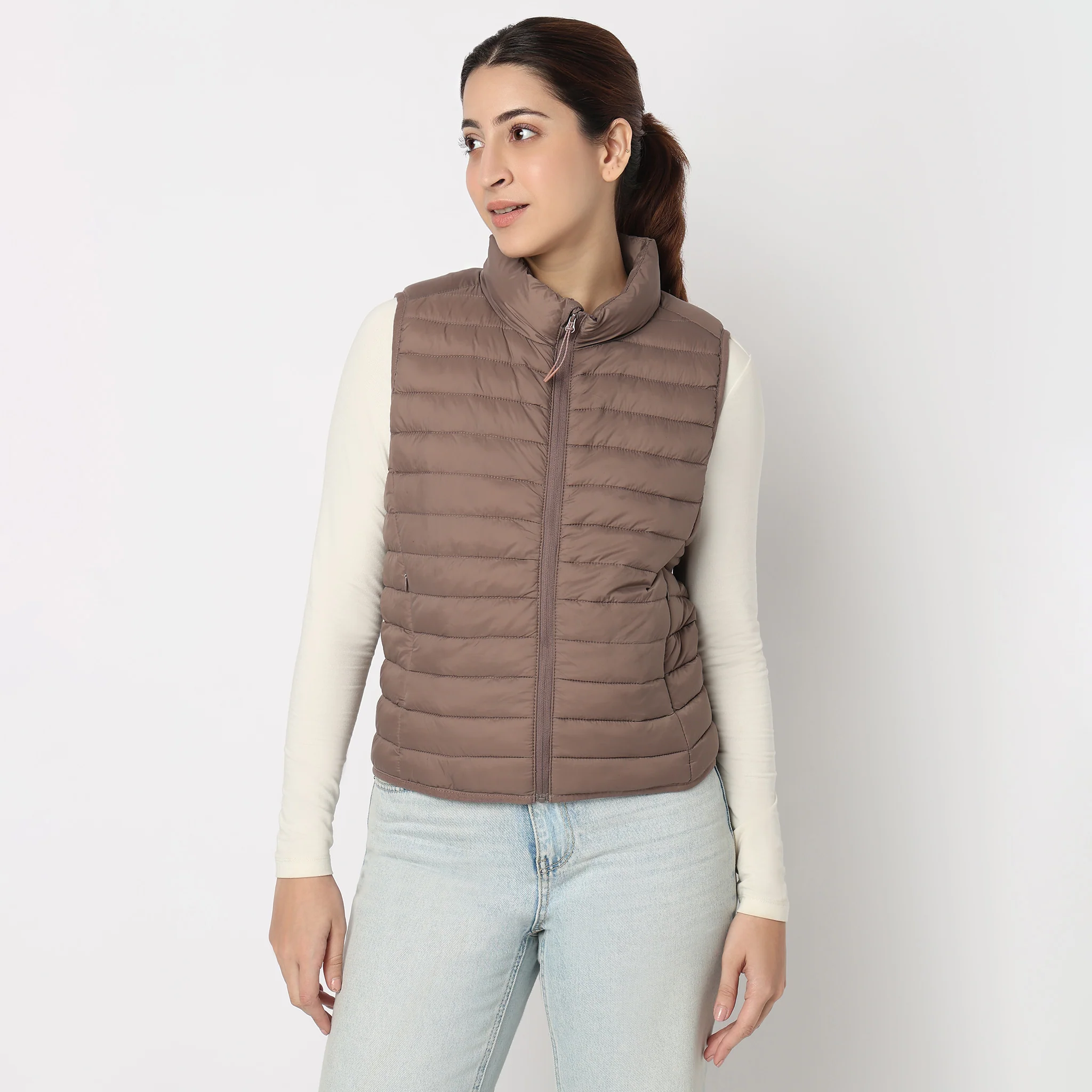 Heat-X UltraPuff Sleeveless Puffer Gilet (Jacket) - Water Repellant Fabric with Zippered Hand Pockets - Image 8