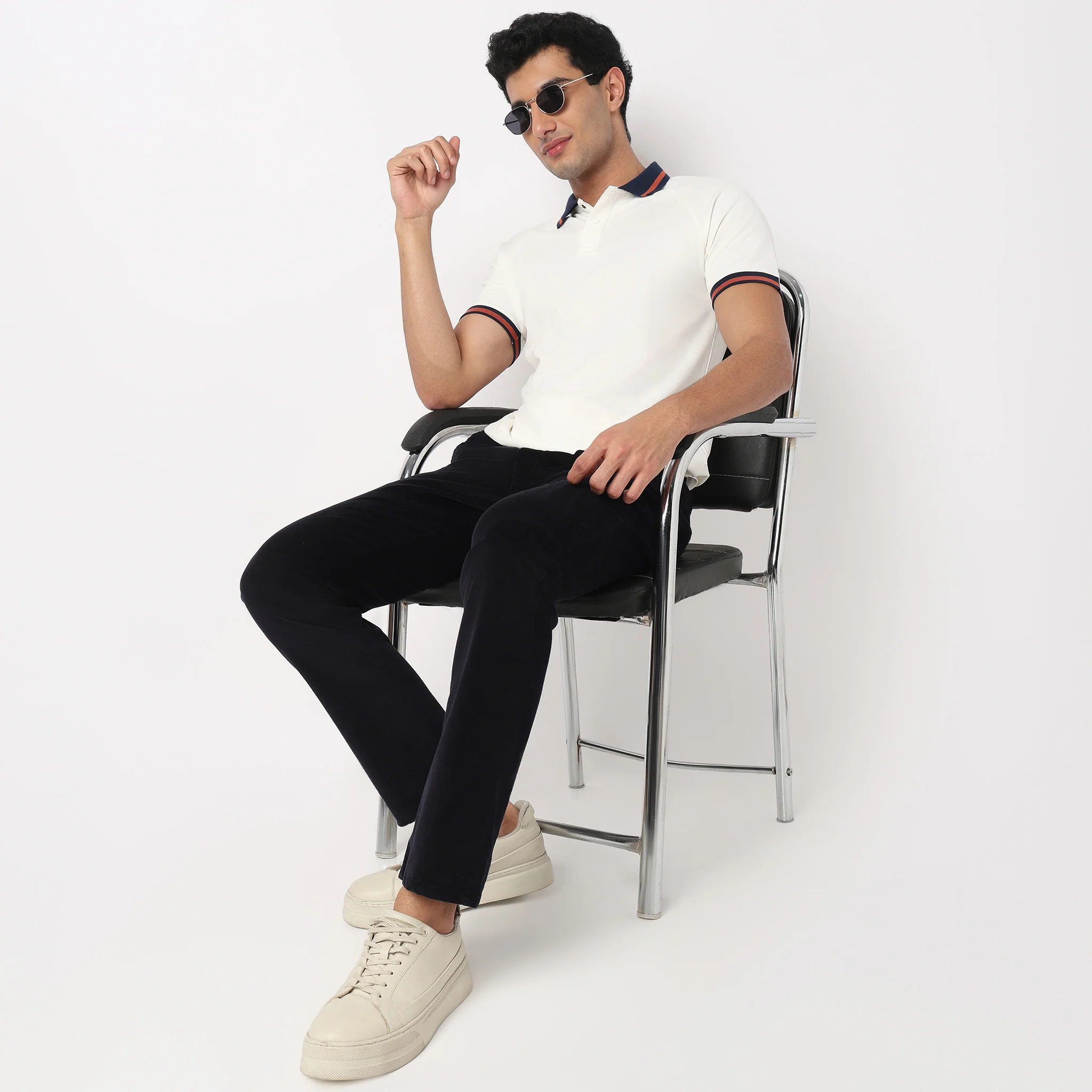 Urban Polo Solid Polo T-Shirt