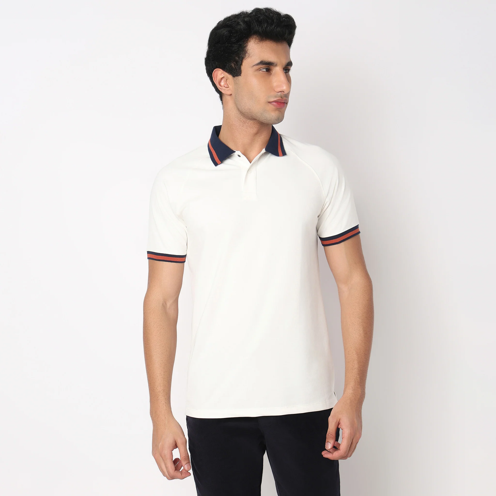 Urban Polo Solid Polo T-Shirt - Image 2