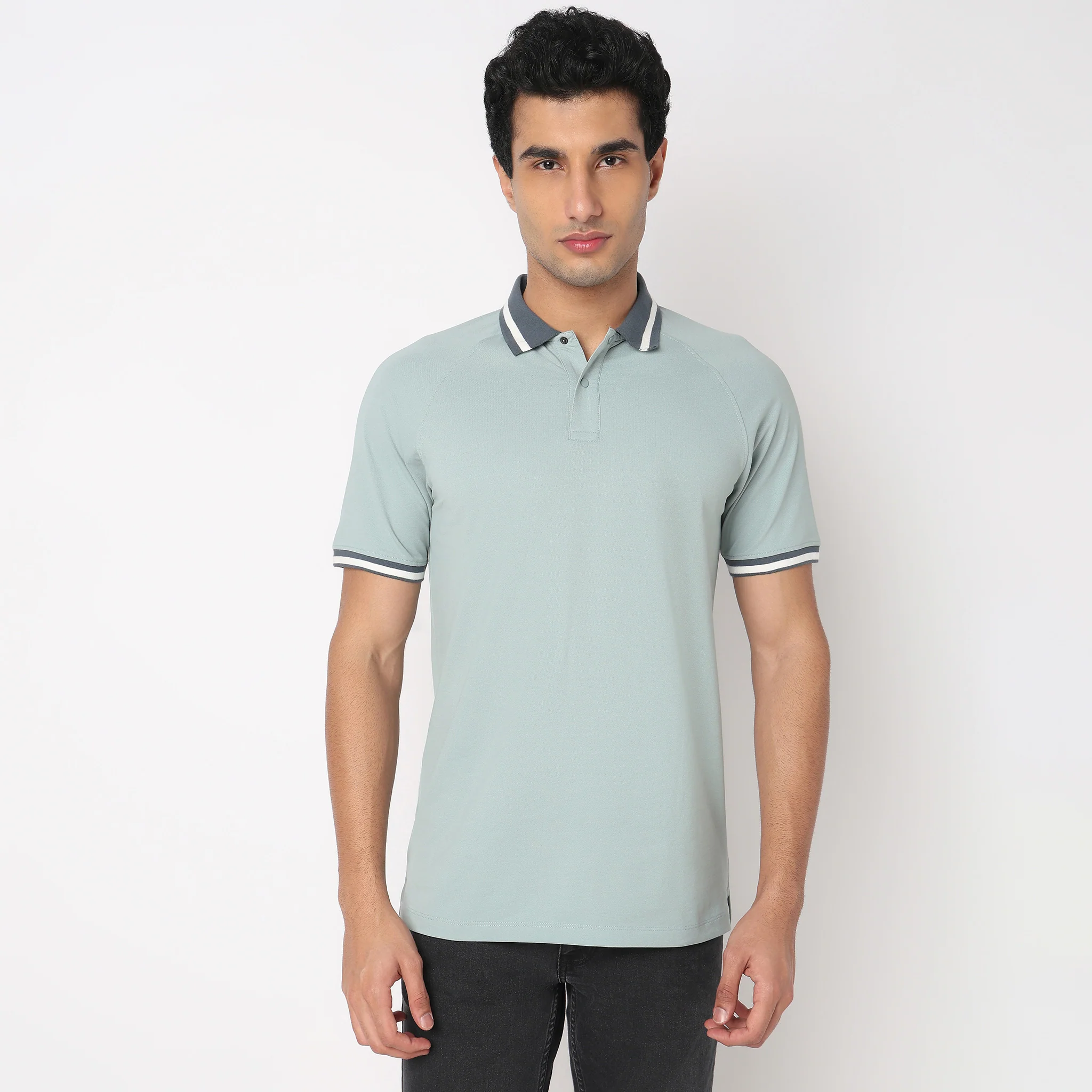 Urban Polo Solid Polo T-Shirt - Image 7