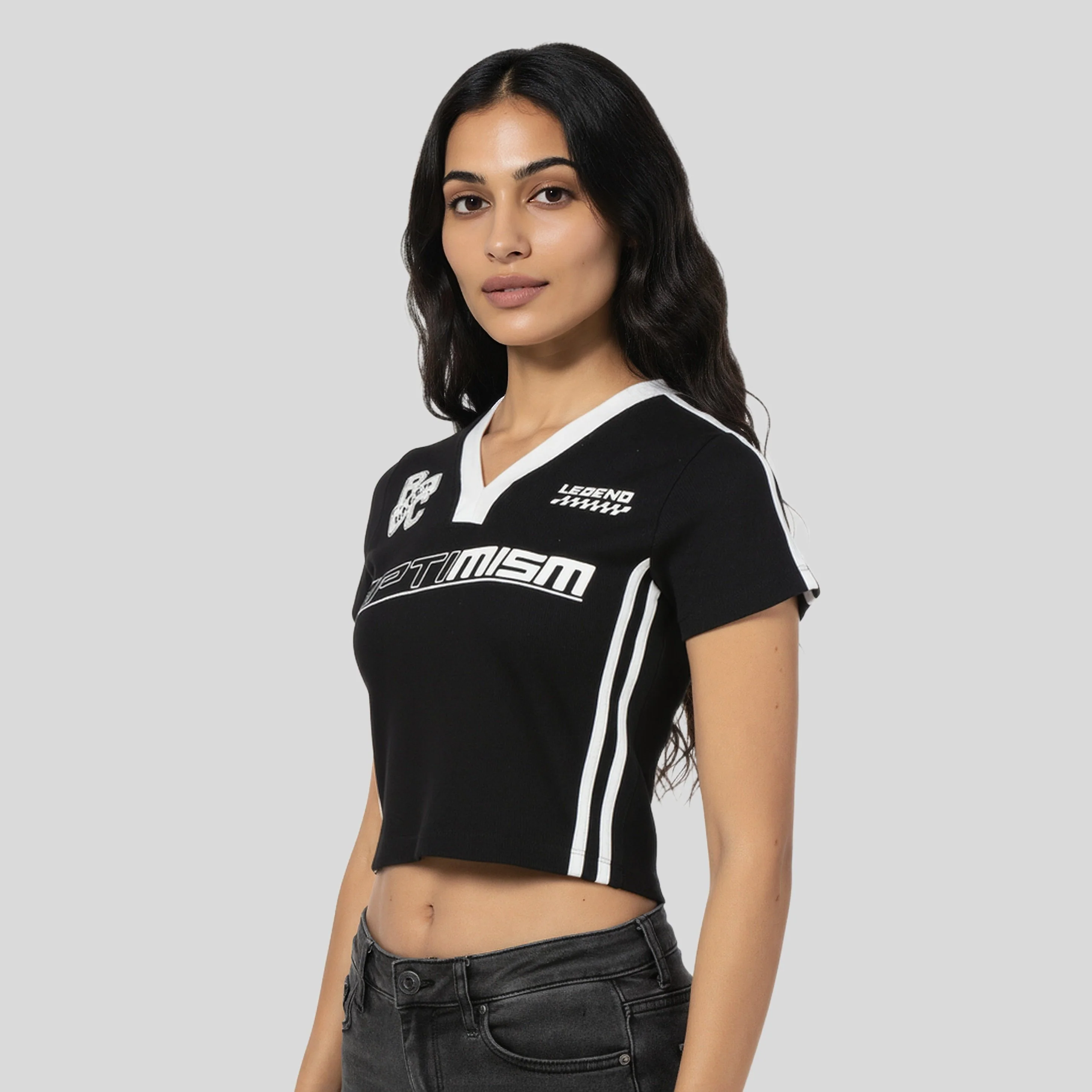 V-Neck Graphic T-Shirt - Image 5