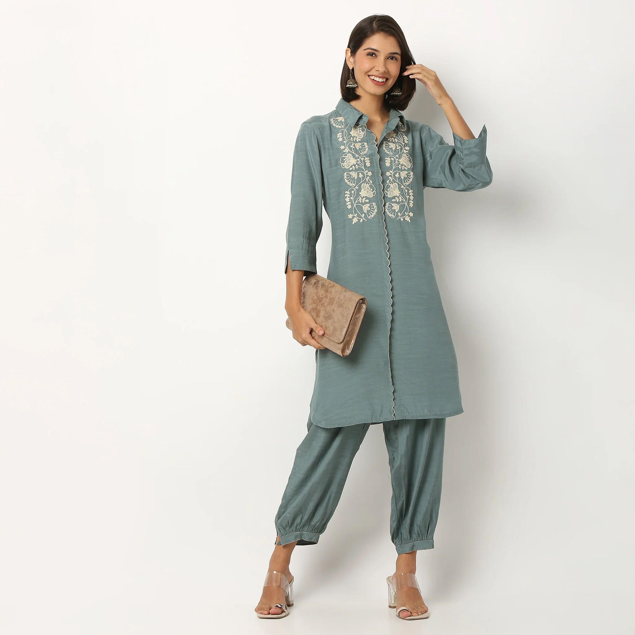 Straight Fit Afghani Pants