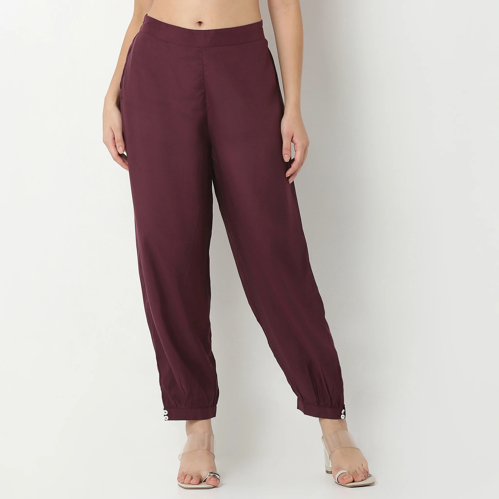 Ankle Length Straight Pants - Image 2