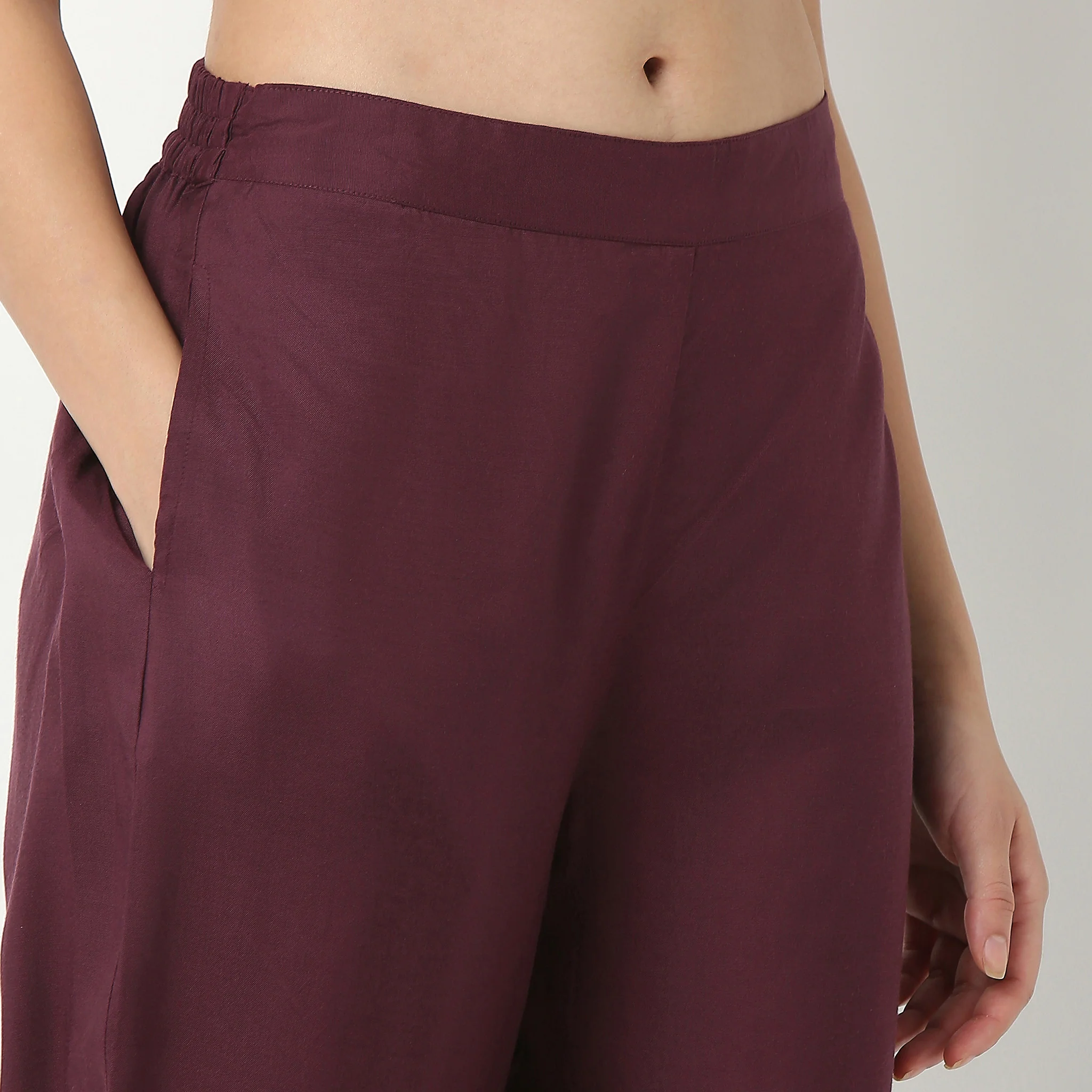 Ankle Length Straight Pants - Image 4