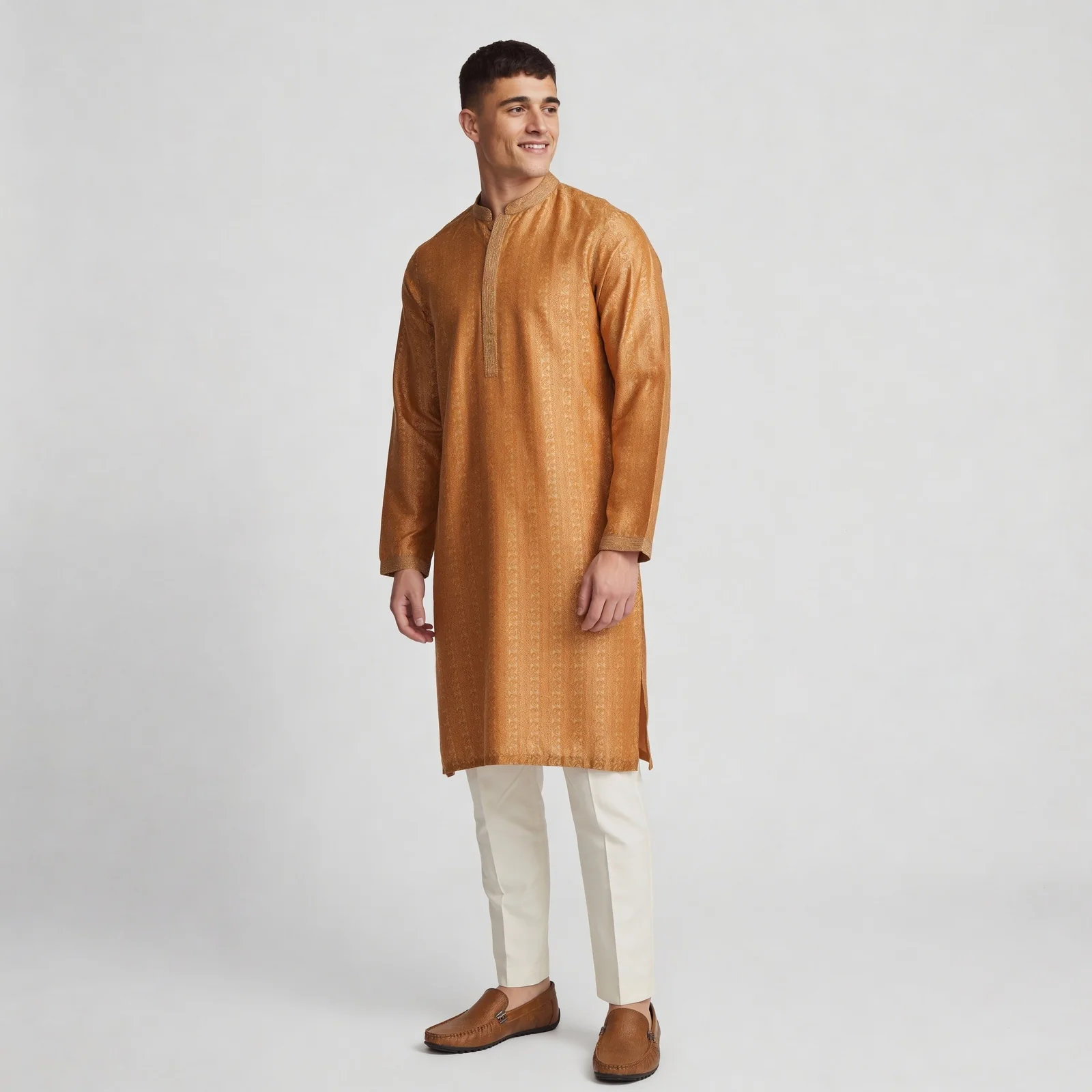 Printed Straight Long Kurta