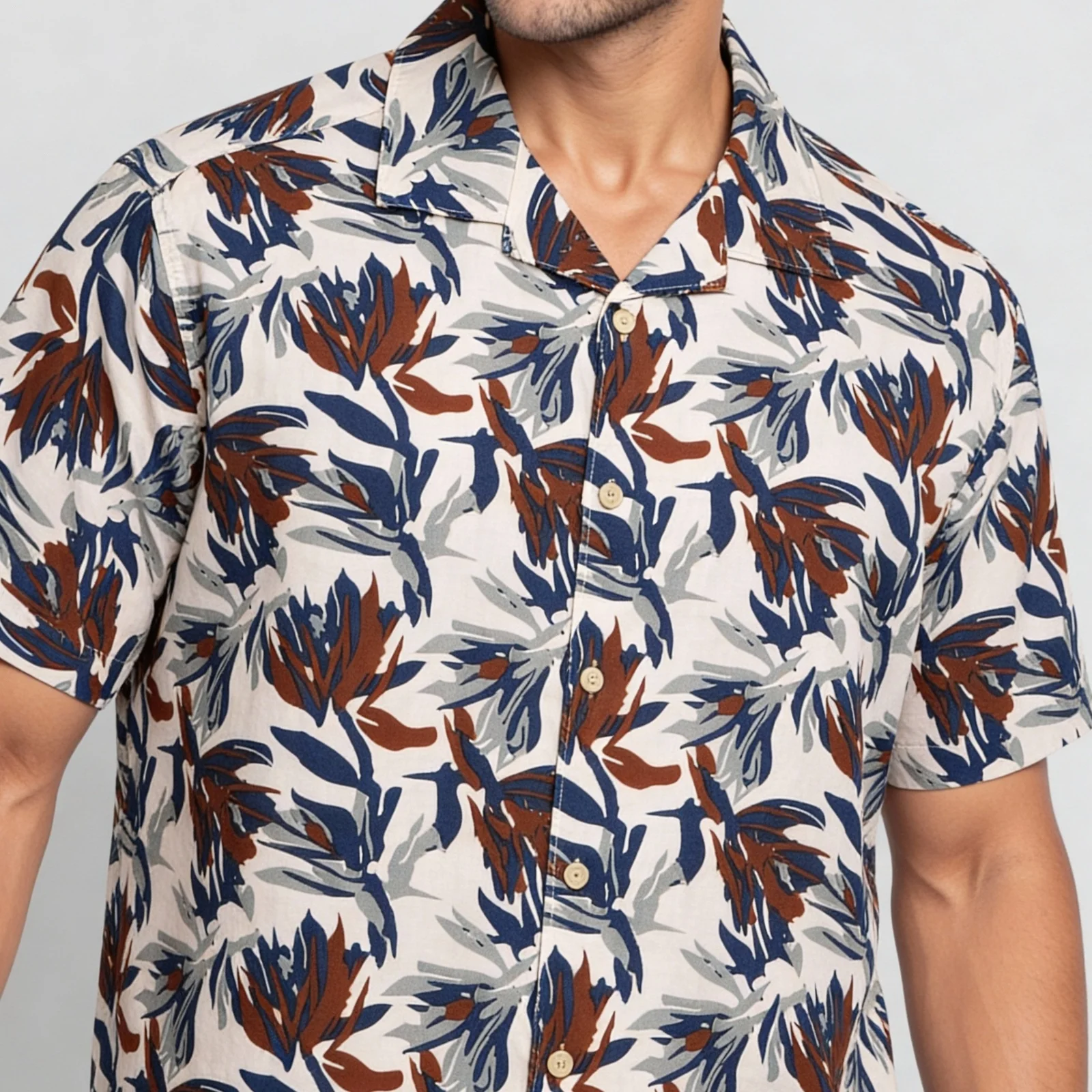Printed Cuban Shirt - Image 4