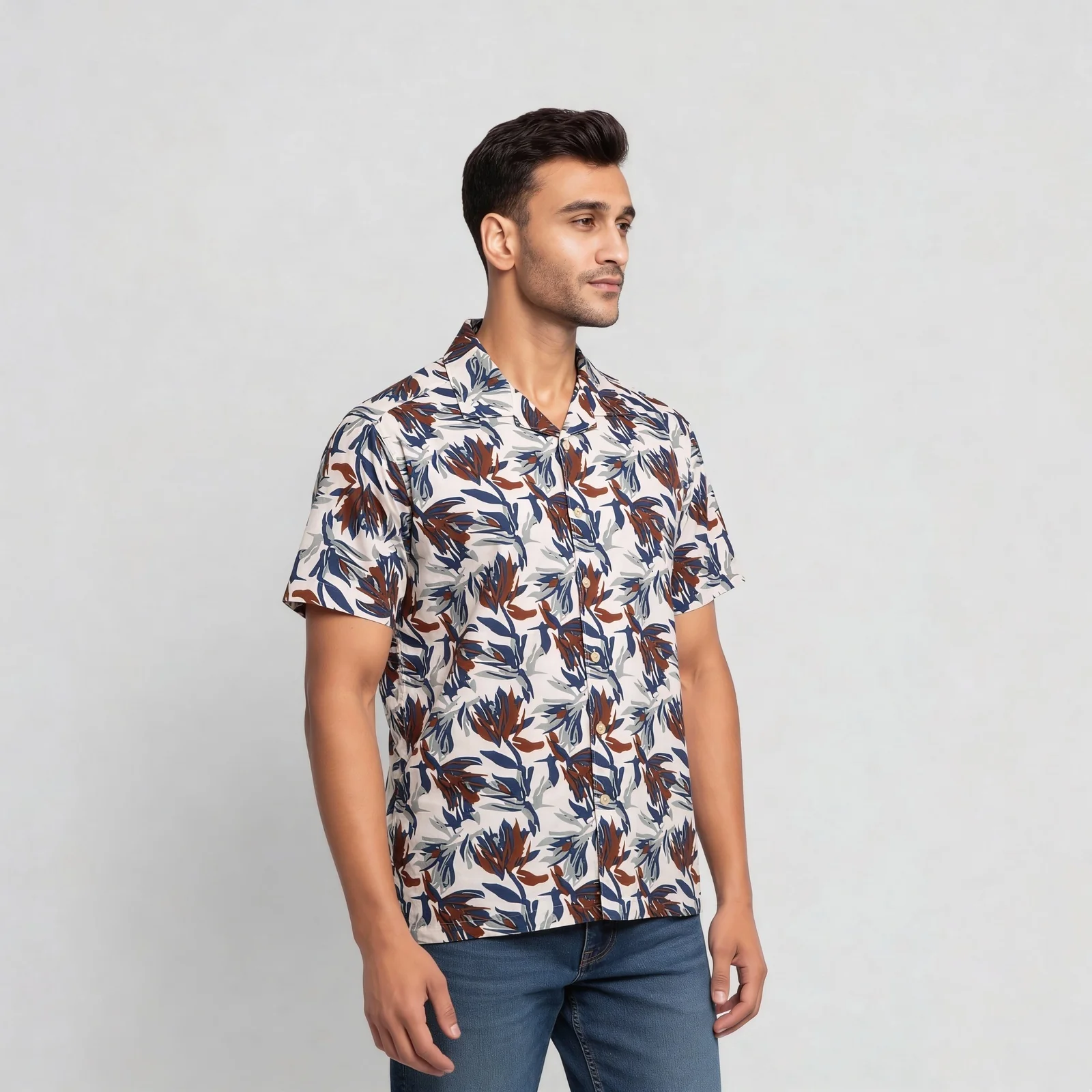 Printed Cuban Shirt - Image 5