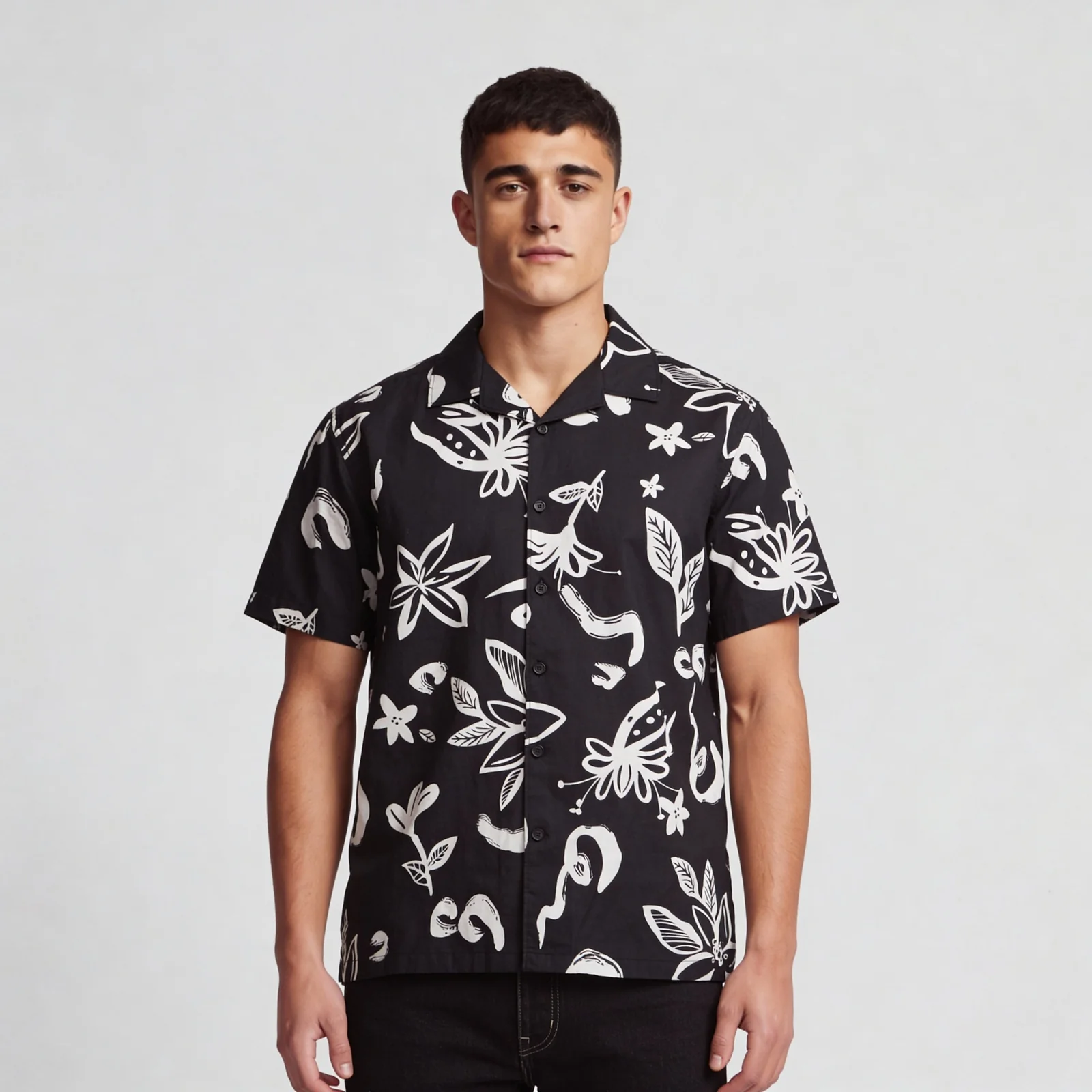 Printed Cuban Shirt - Image 2