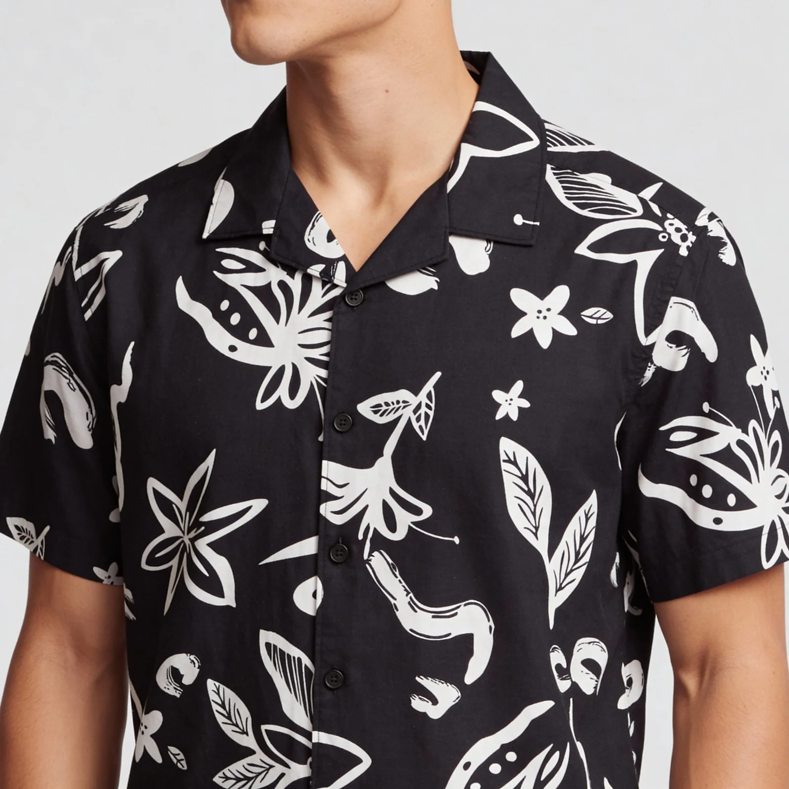 Printed Cuban Shirt - Image 4