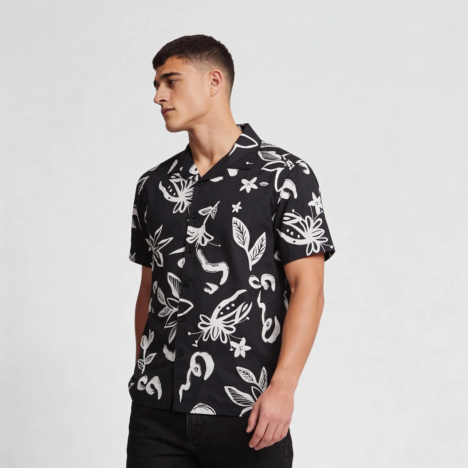 Printed Cuban Shirt - Image 5